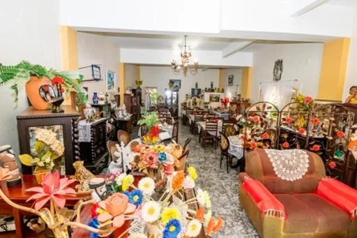 Buffet breakfast in Pousada Oca Porã