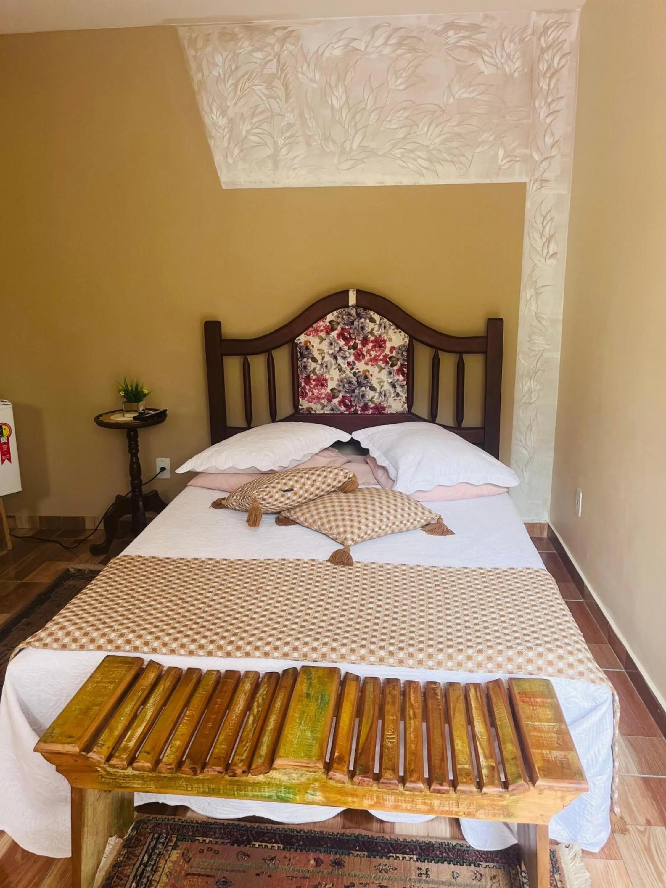 Bed in Pousada Oca Porã