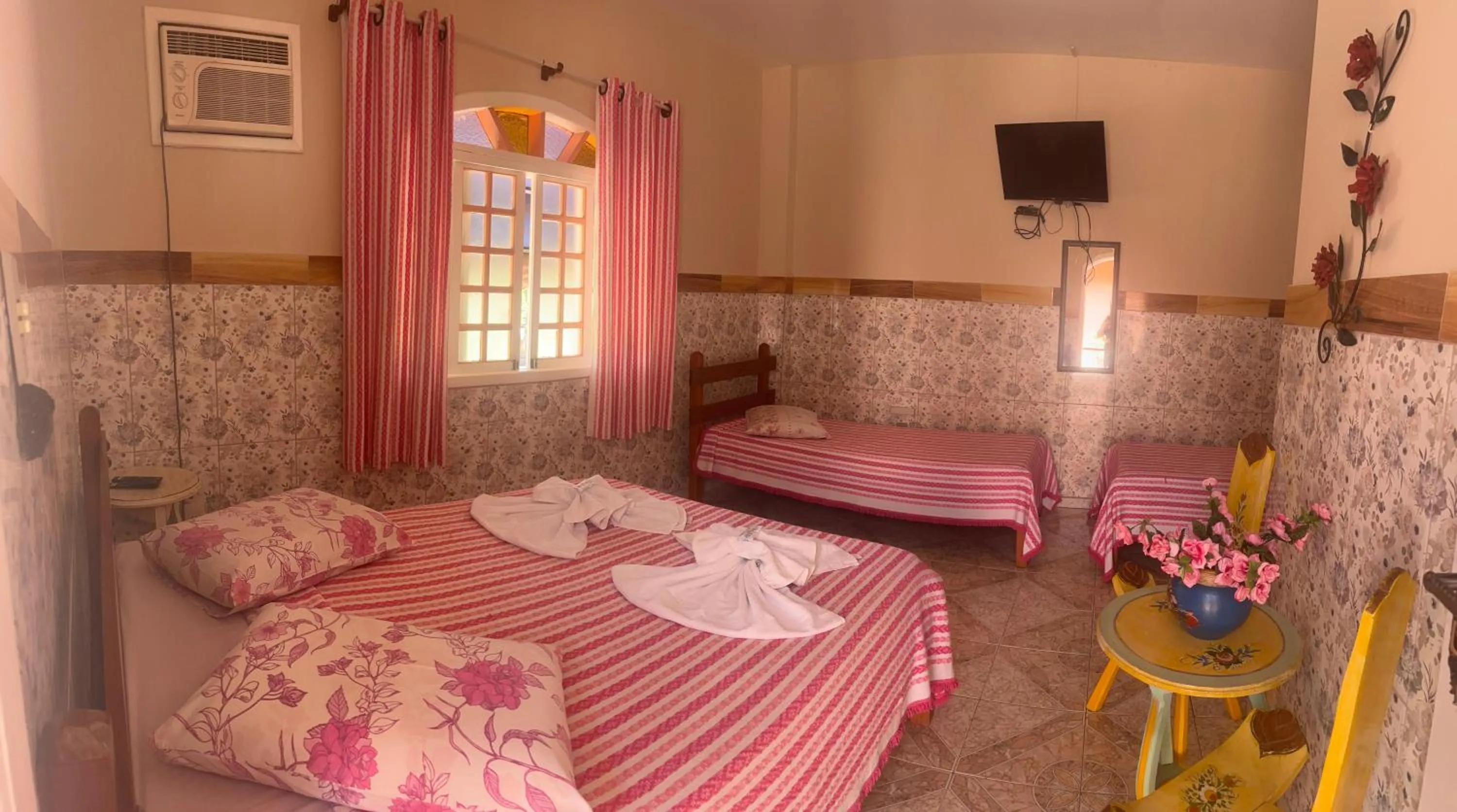 Bed in Pousada Oca Porã