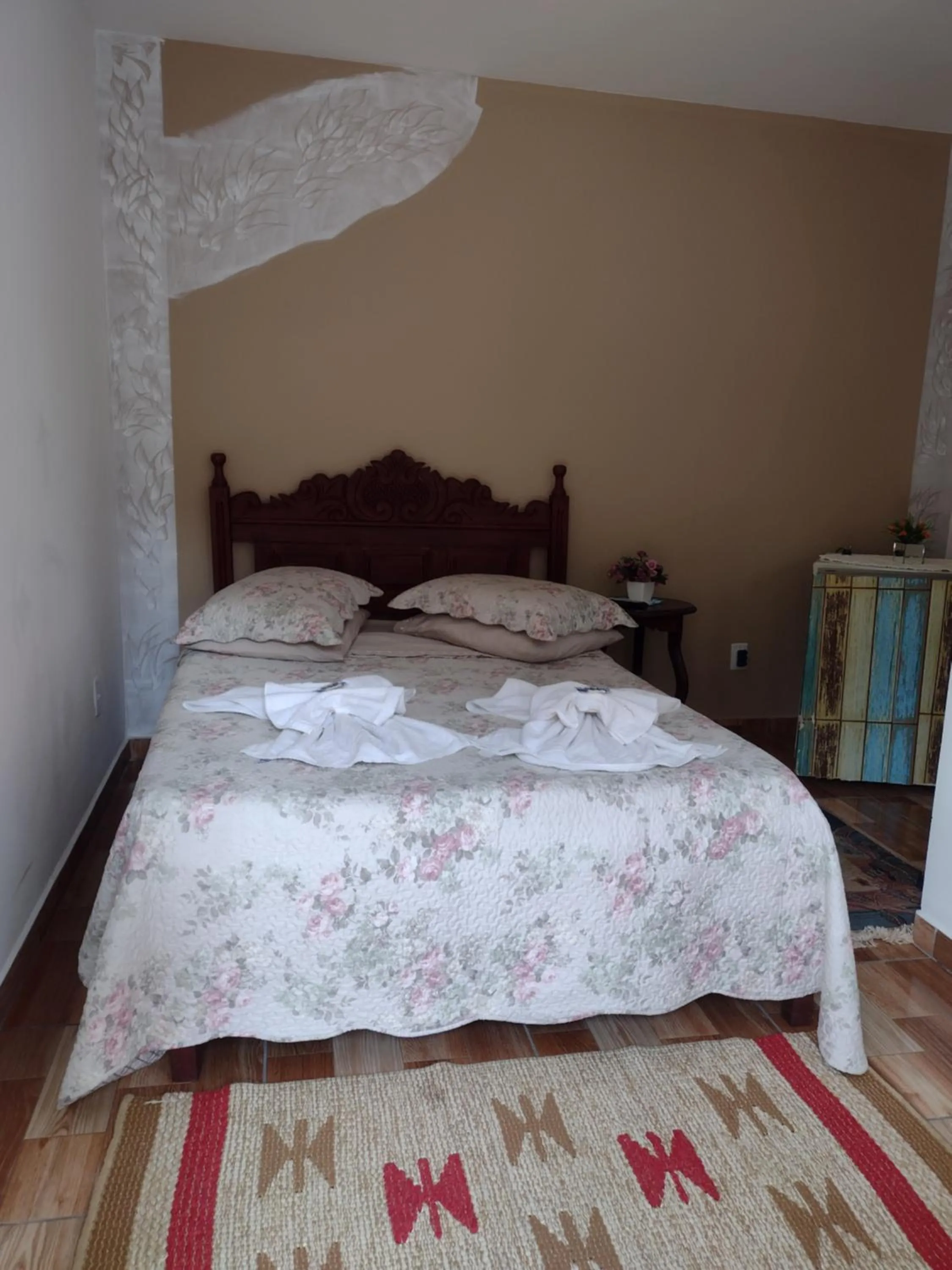 Bed in Pousada Oca Porã