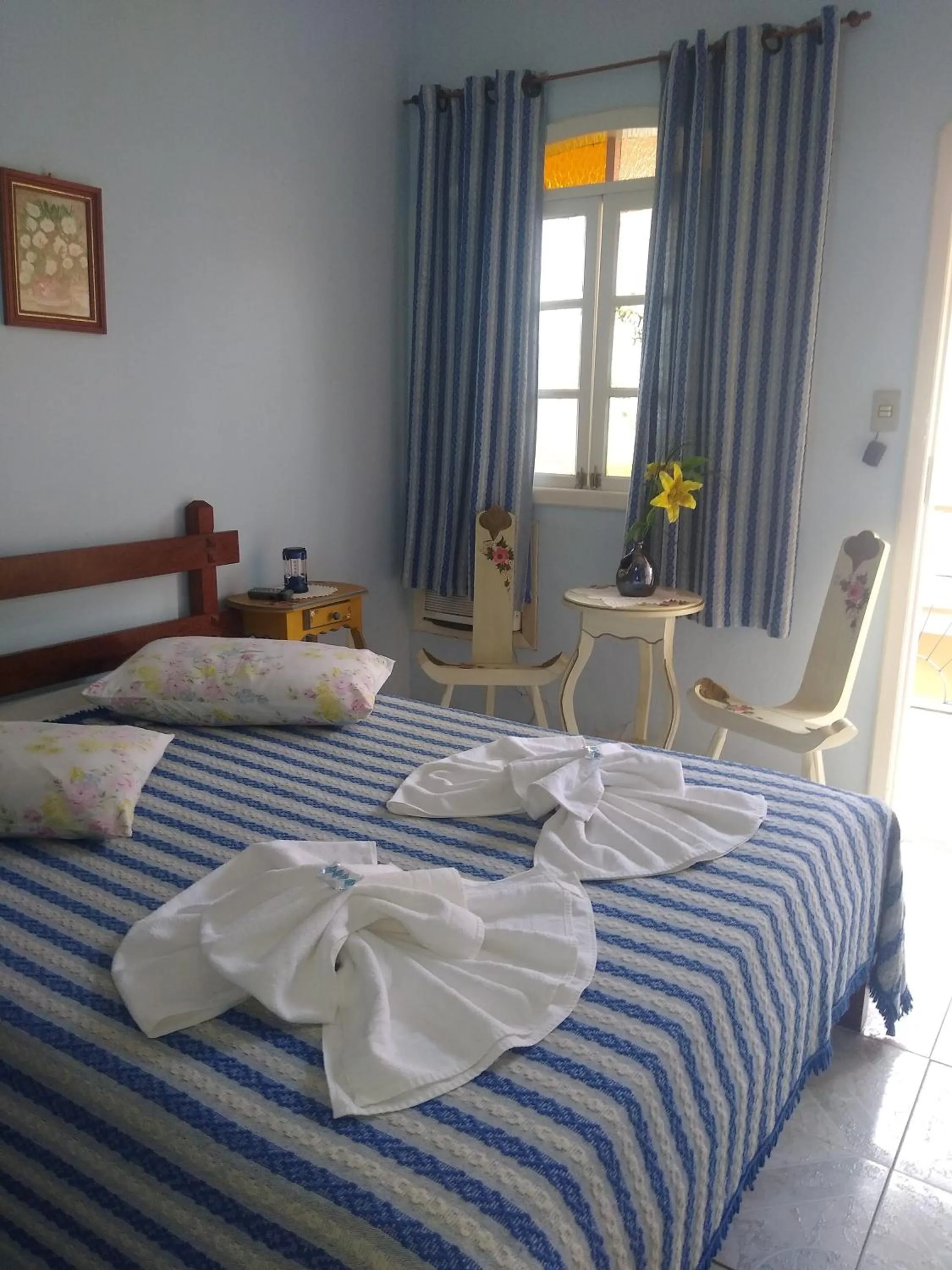 Bed in Pousada Oca Porã