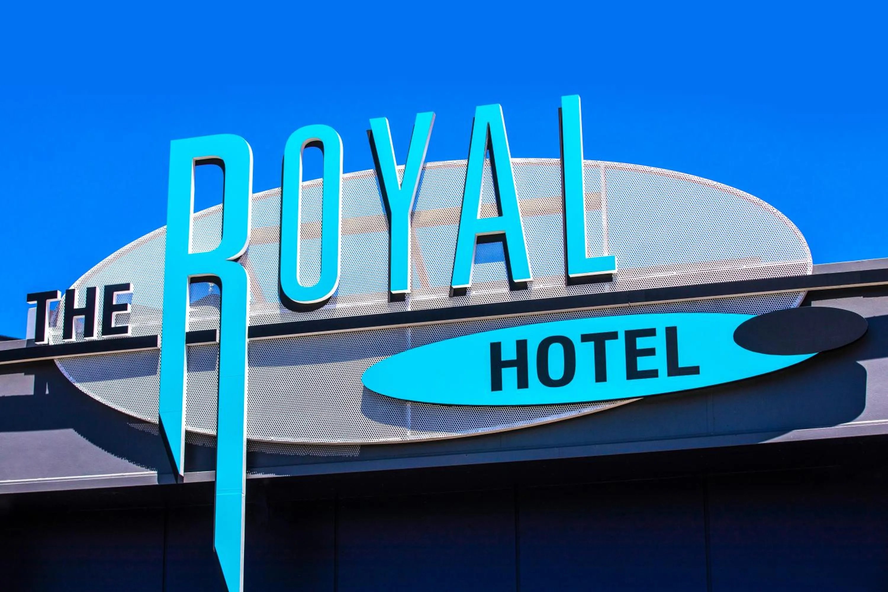 Property logo or sign in Royal Hotel by Nightcap Social