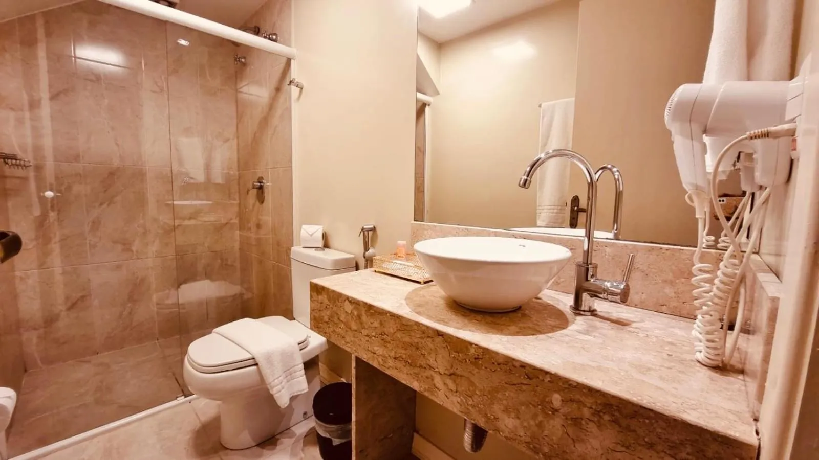 Bathroom in Pousada Quinta do Vale