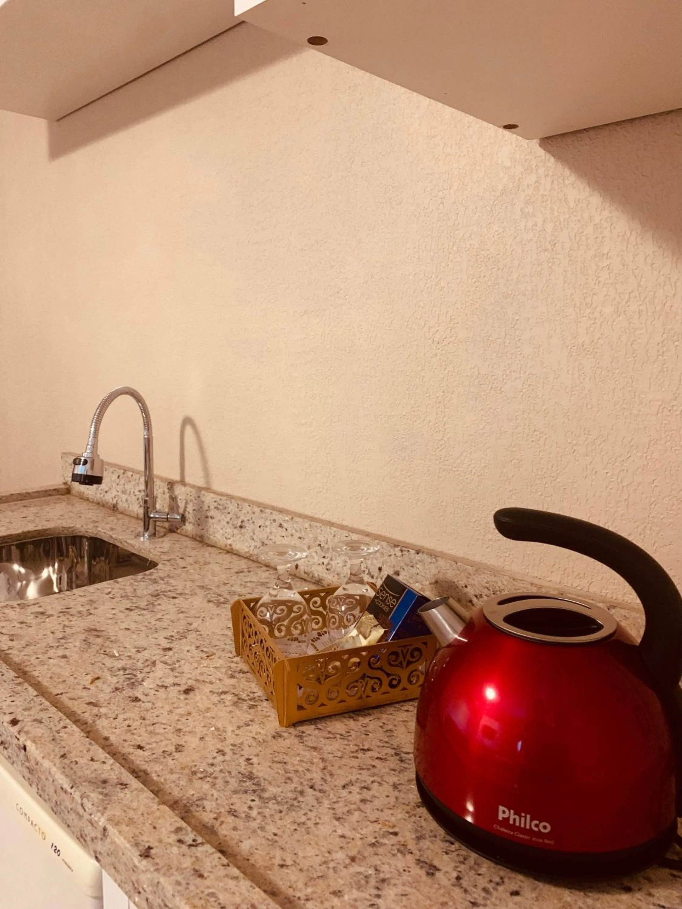 Kitchen or kitchenette in Pousada Quinta do Vale