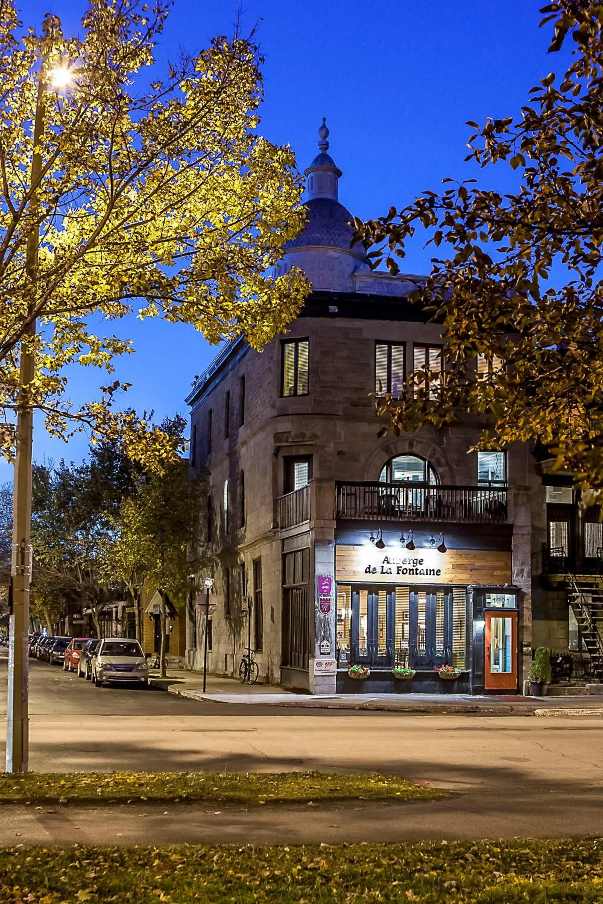 Property building in Auberge de La Fontaine Property building in Auberge de La Fontaine