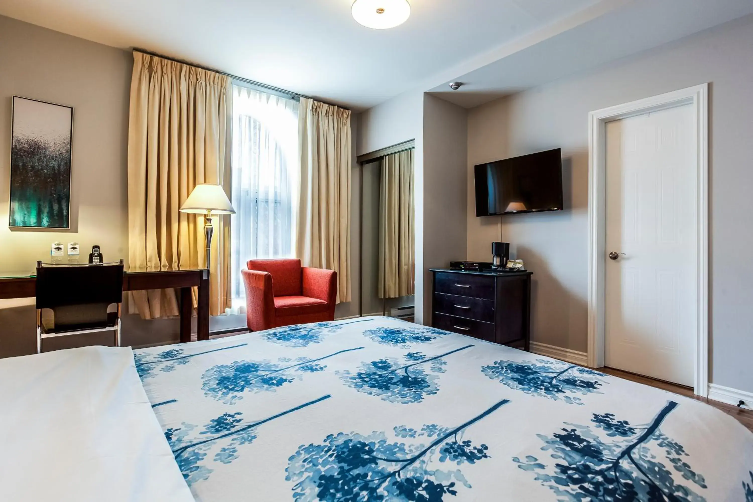 Bed in Auberge de La Fontaine Bed in Auberge de La Fontaine