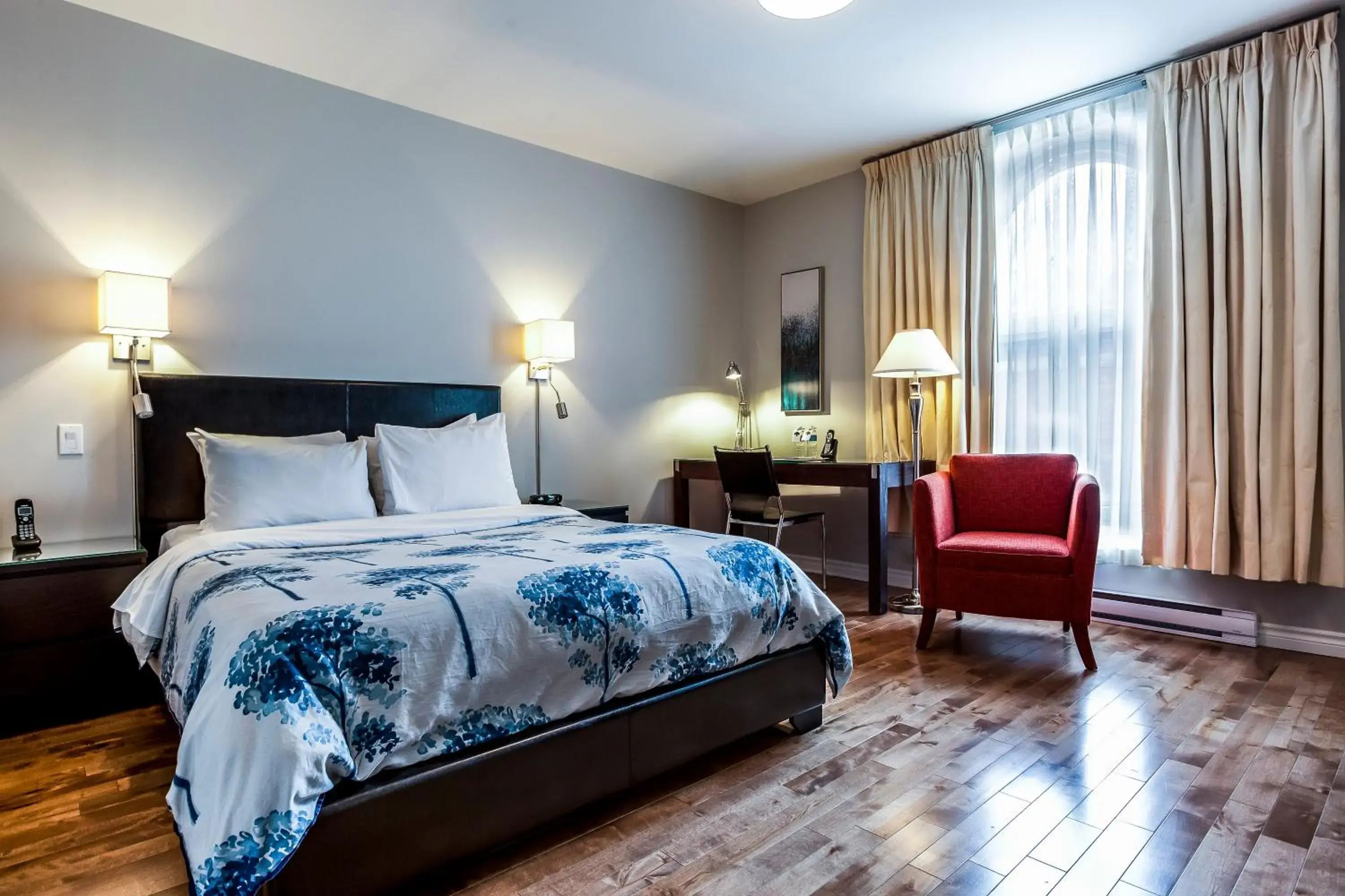 Bed in Auberge de La Fontaine Bed in Auberge de La Fontaine