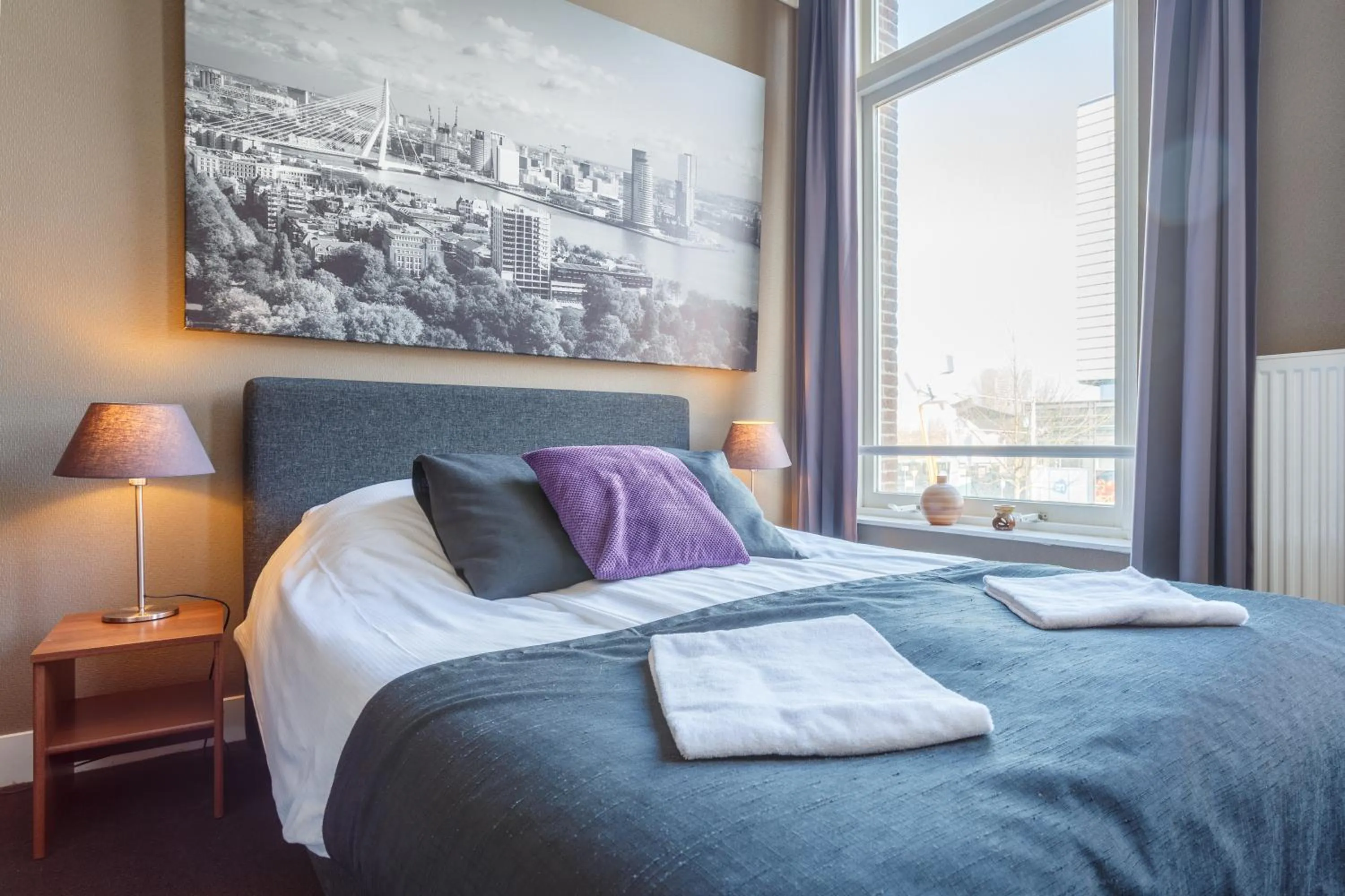 Bed in Hotel Santa Maria