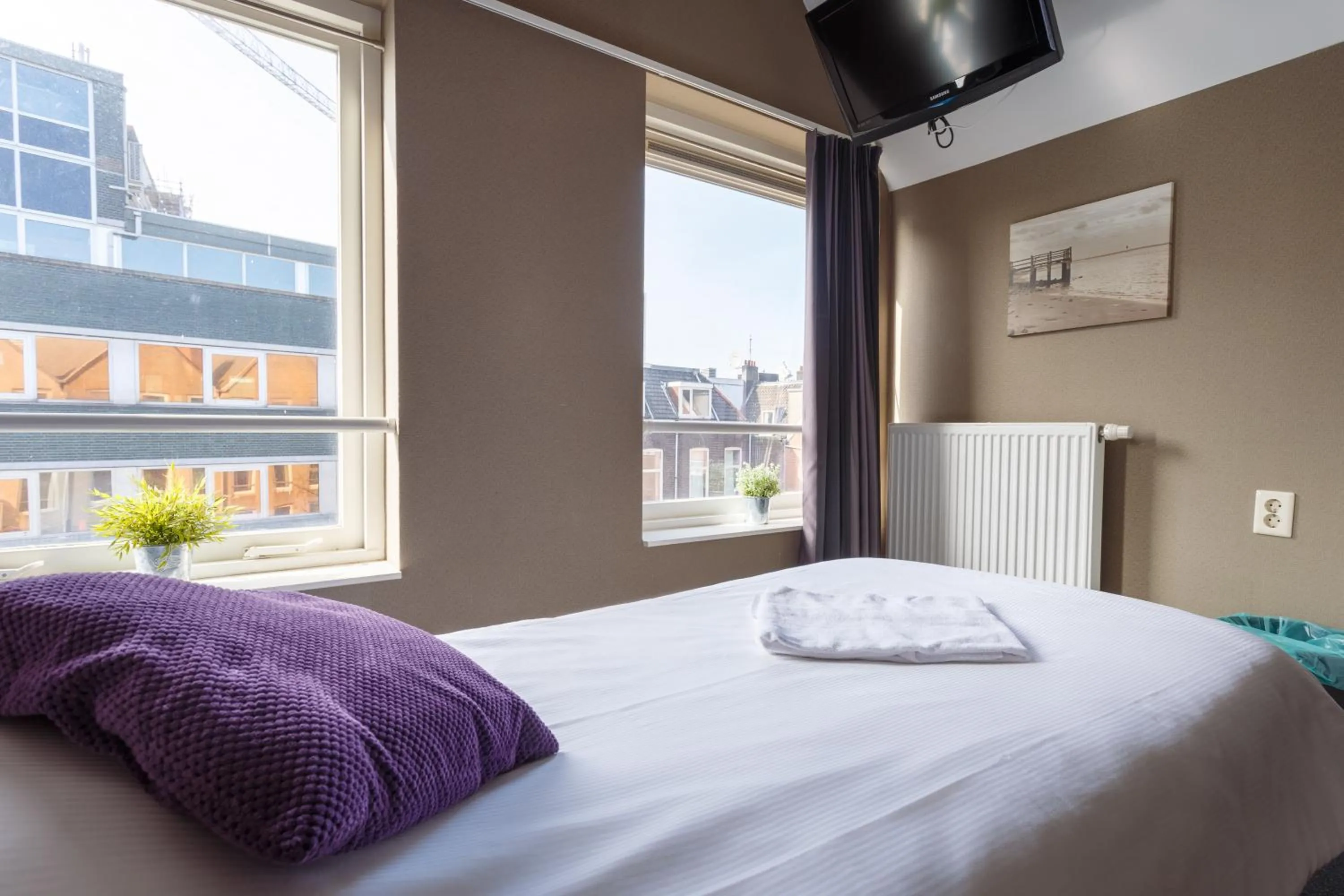 Bed in Hotel Santa Maria