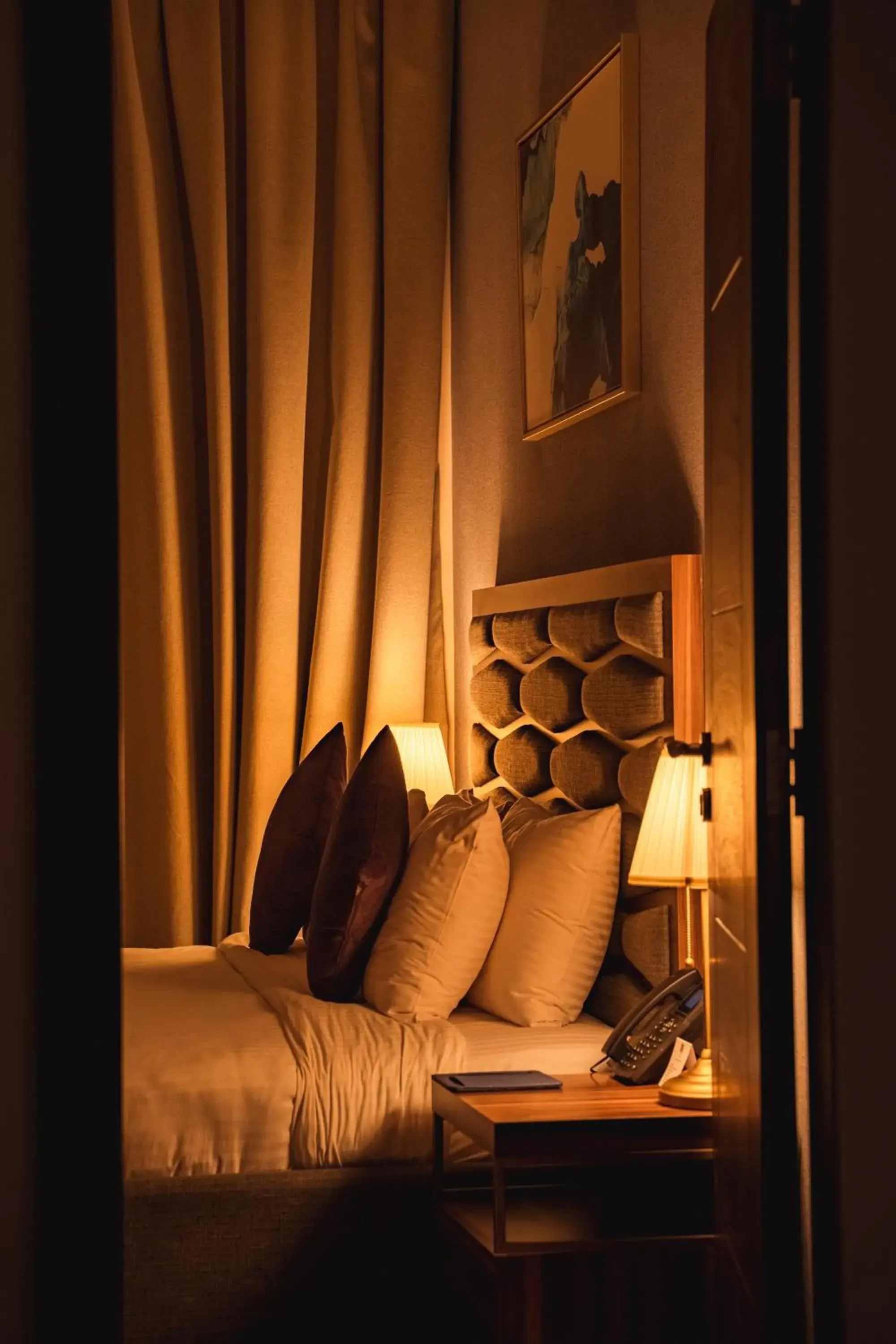 Bedroom, Bed in Luxe Grand Hotel Apartments Bedroom, Bed in Luxe Grand Hotel Apartments