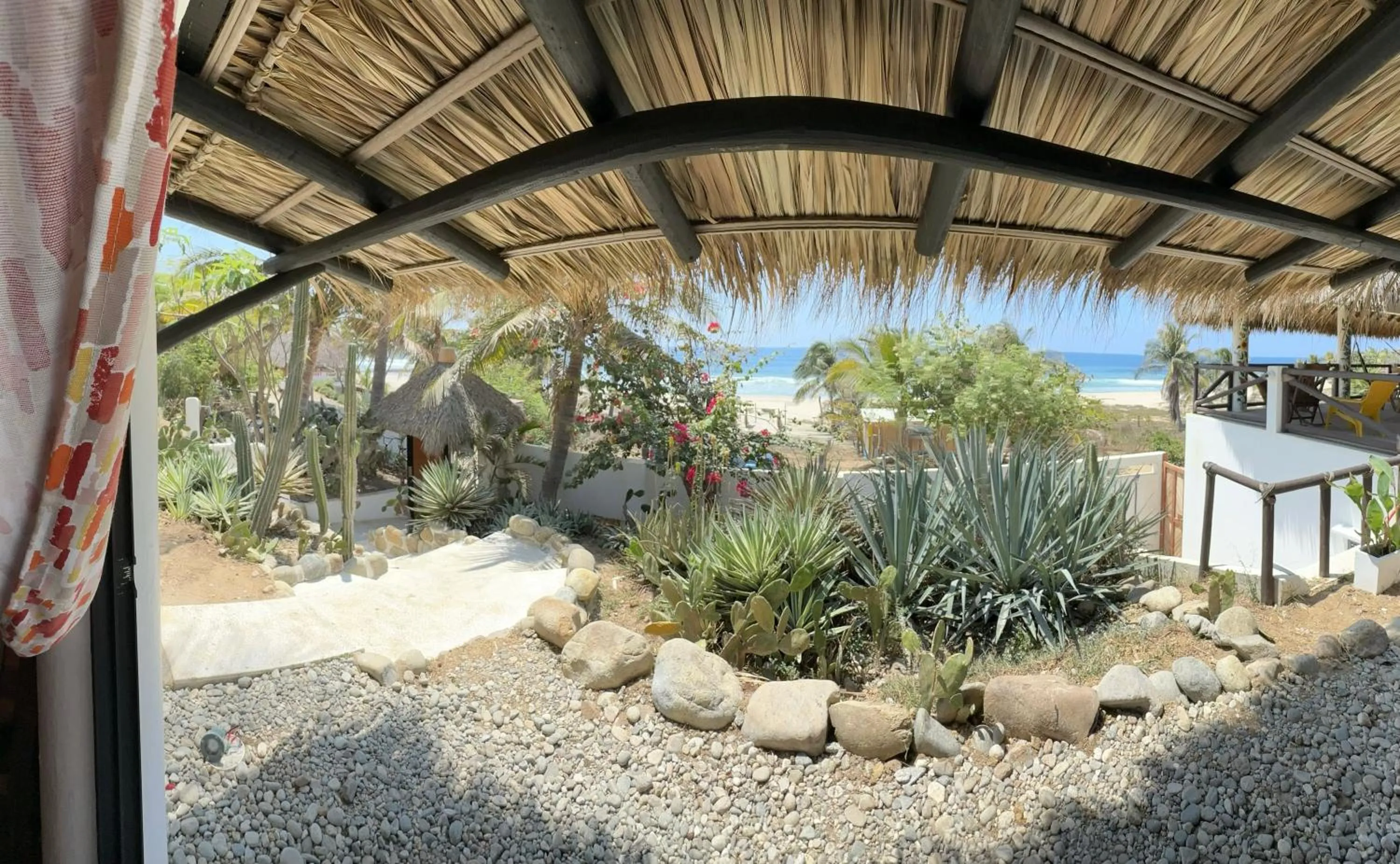 Garden in Beachfront Paradise Boutique Hotel