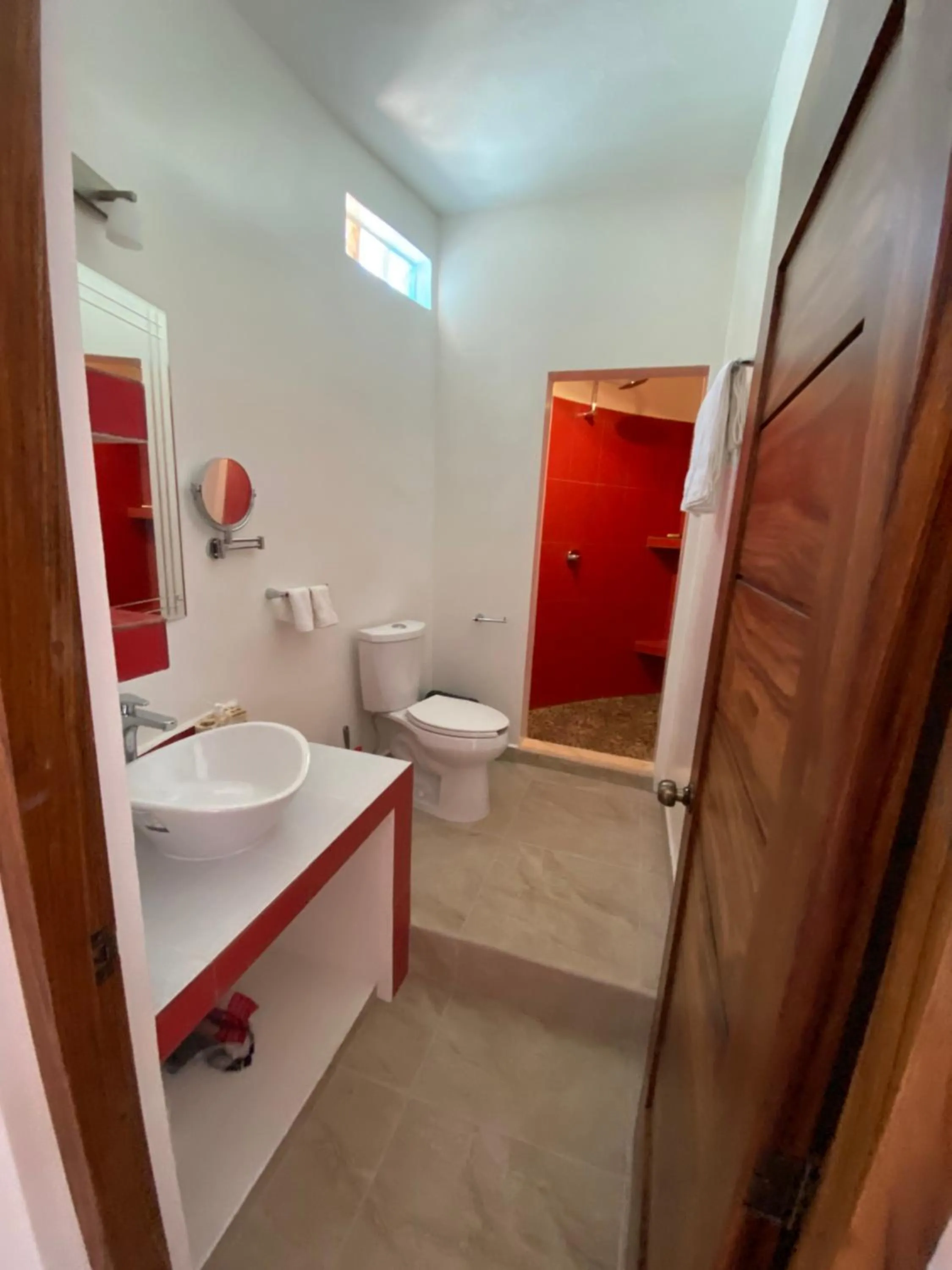 Bathroom in Beachfront Paradise Boutique Hotel