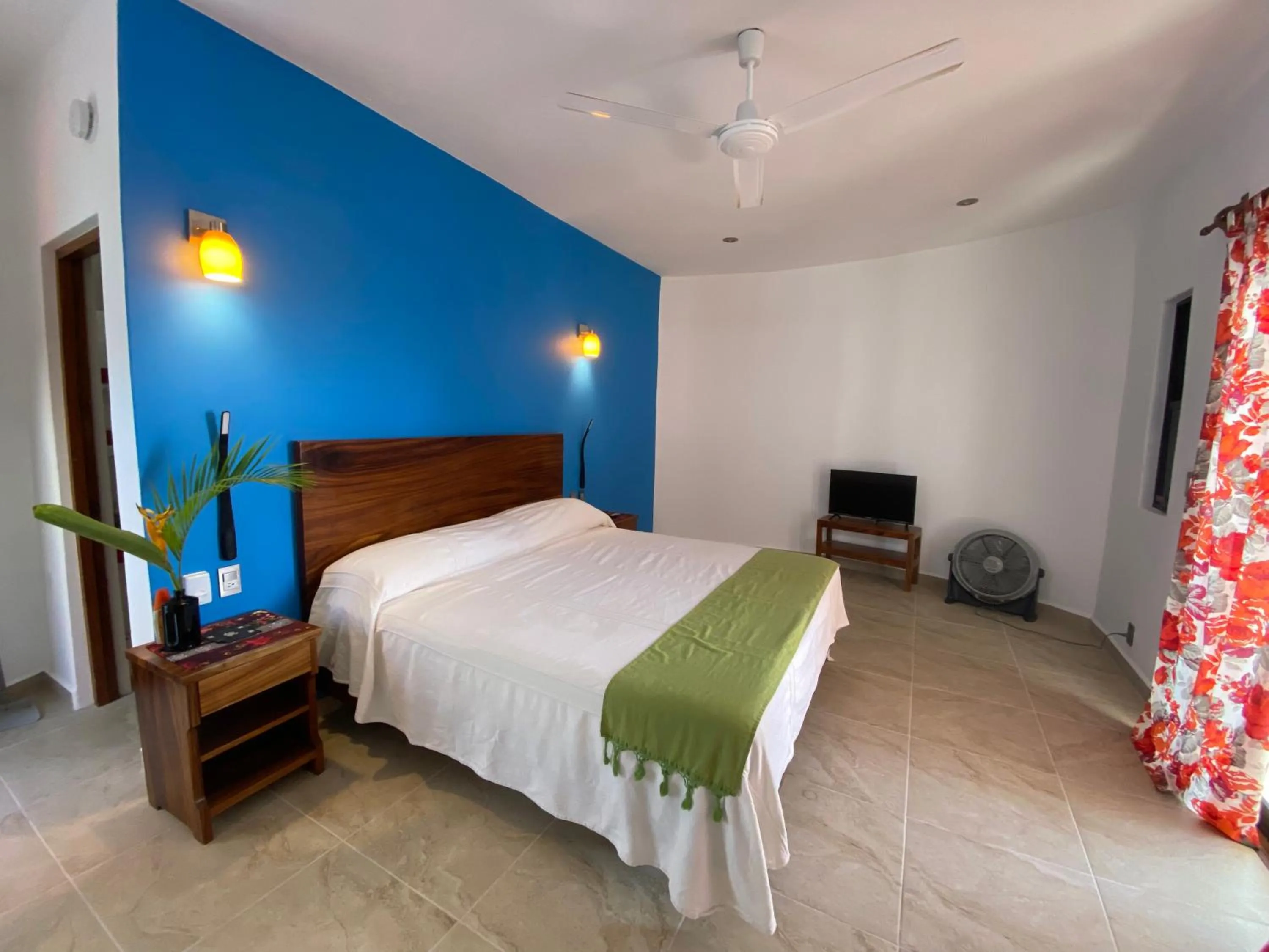 Bed in Beachfront Paradise Boutique Hotel