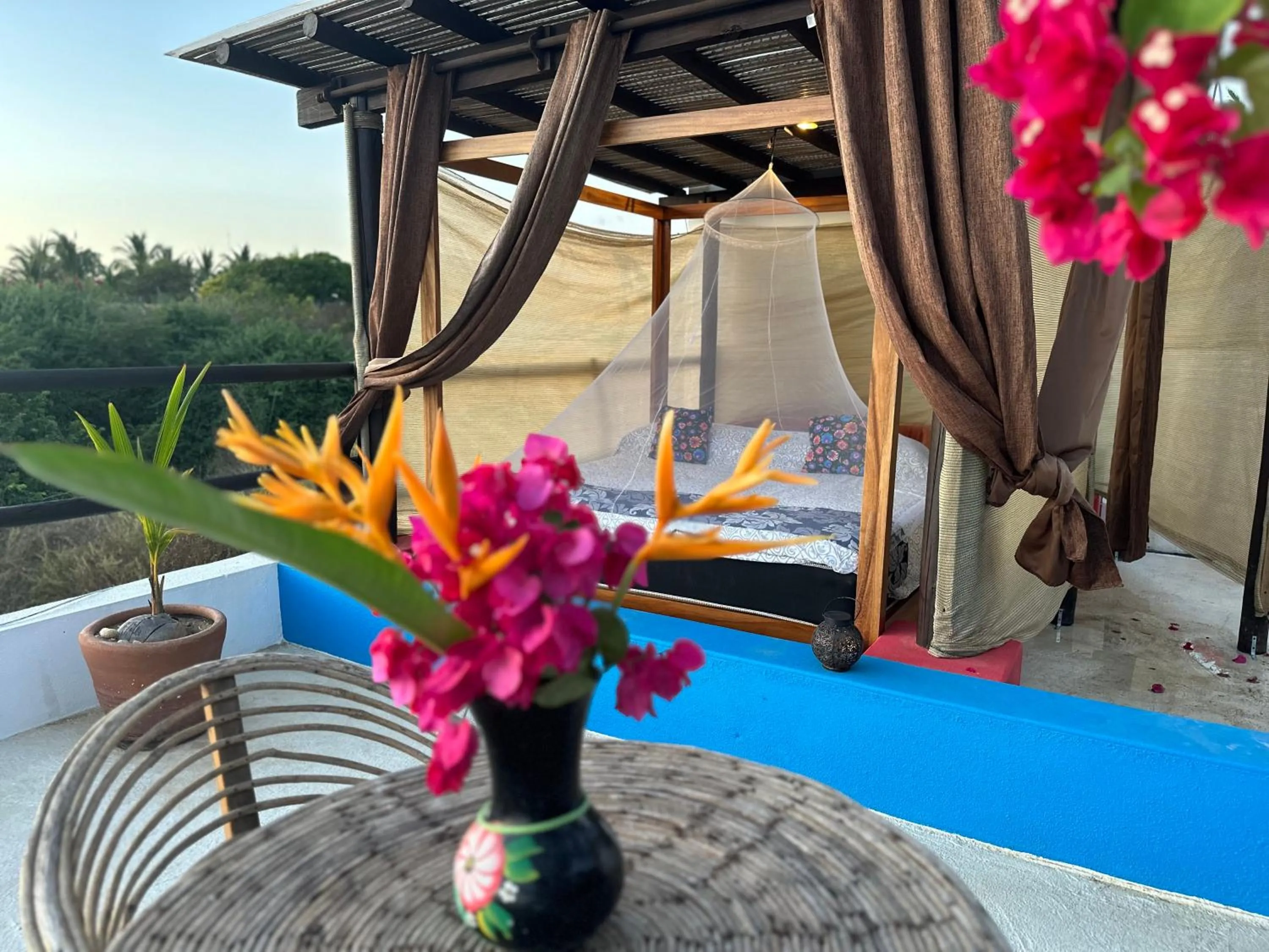 Balcony/Terrace in Beachfront Paradise Boutique Hotel