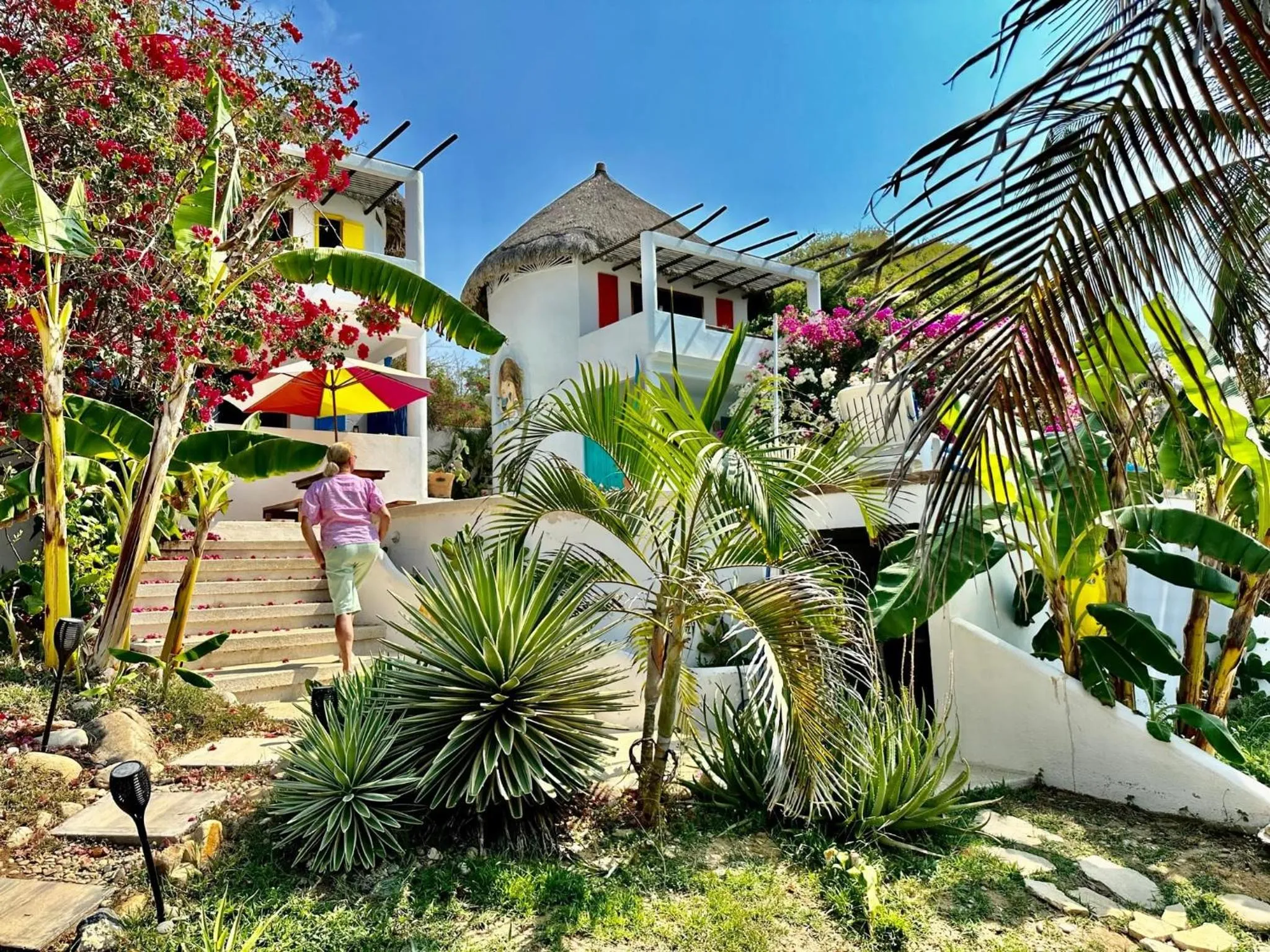 Property building in Beachfront Paradise Boutique Hotel