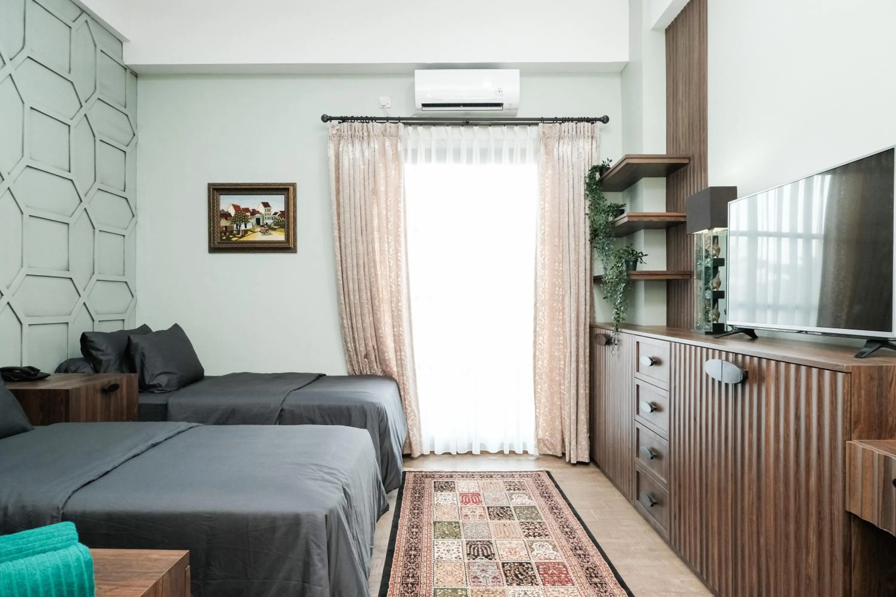 Bedroom, Bed in Nonies Huis Cibubur