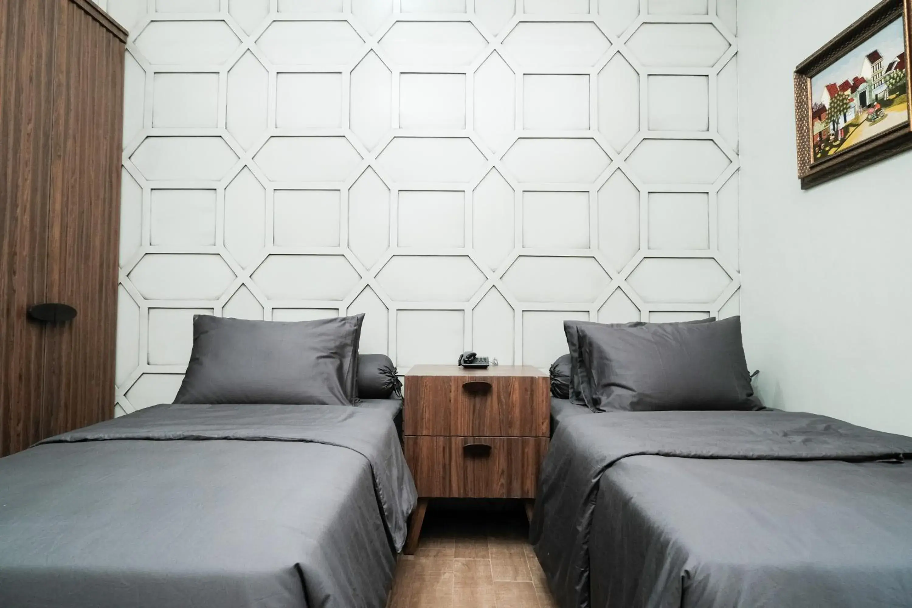 Double or Twin Room with Balcony in Nonies Huis Cibubur Double or Twin Room with Balcony in Nonies Huis Cibubur