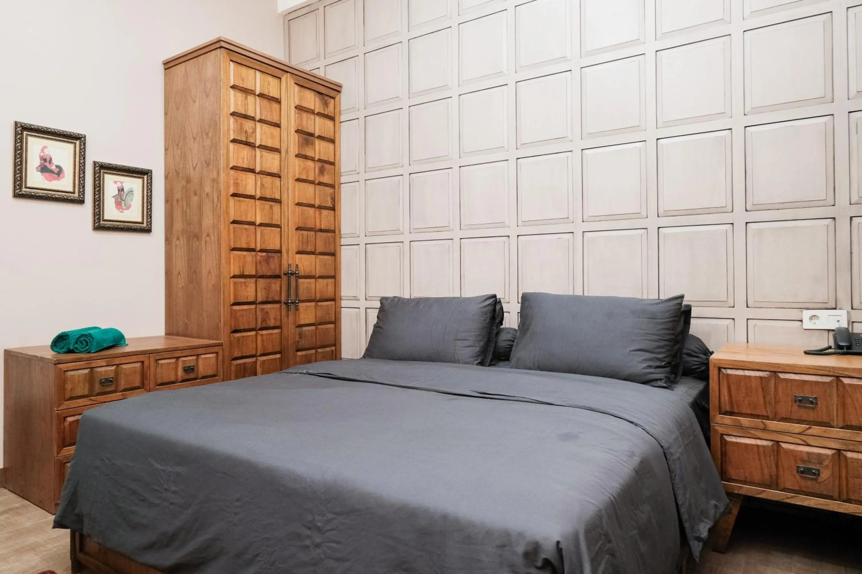 Bedroom, Bed in Nonies Huis Cibubur