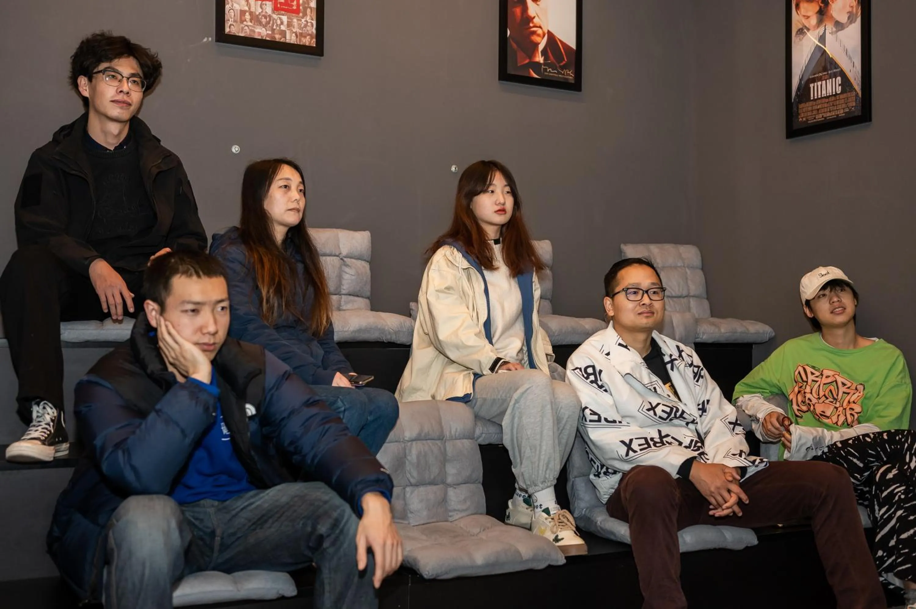 Seating area in Dayin International Youth Hostel - East Nanjing Road & People's Square & The Bund Branch