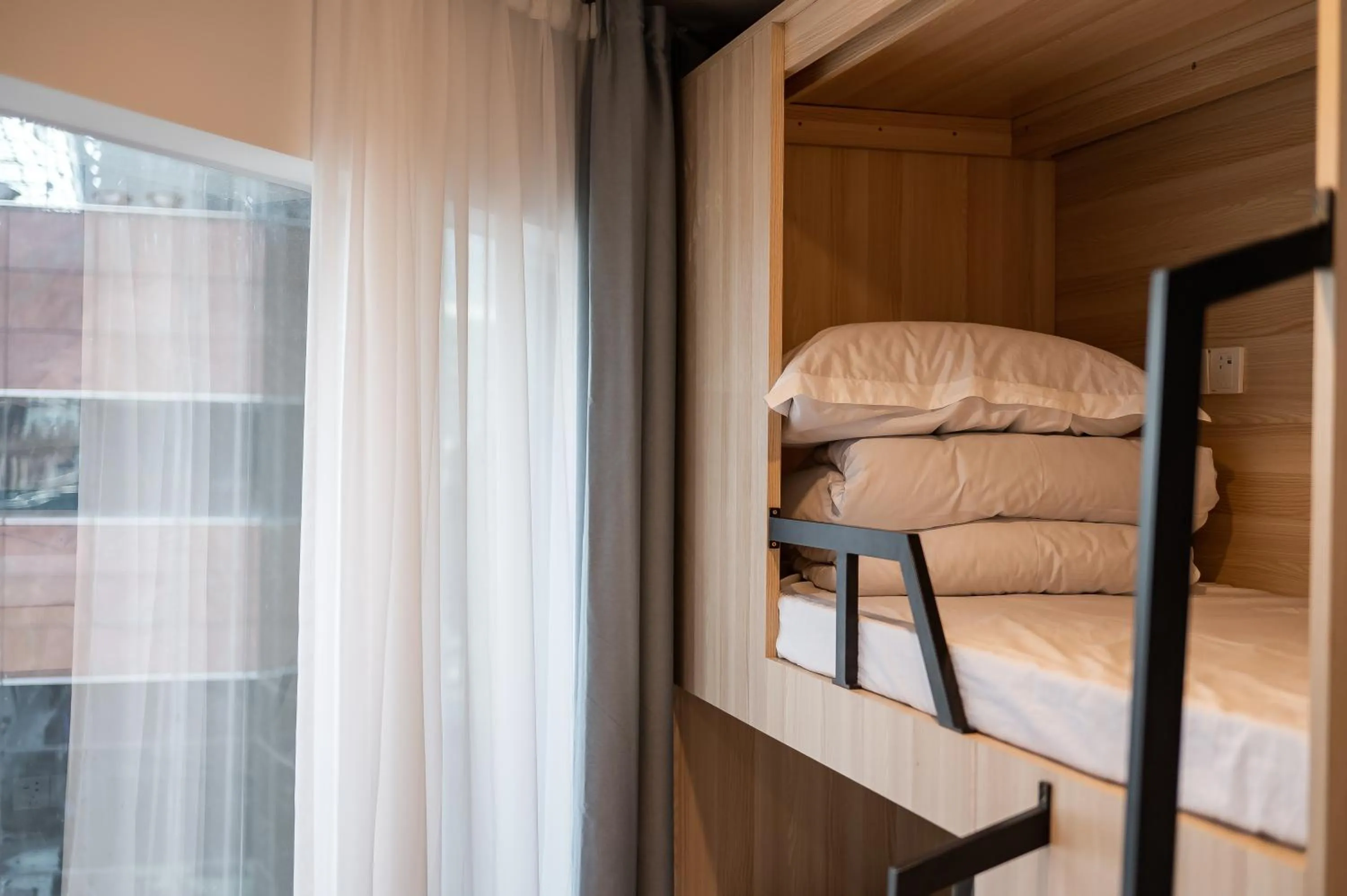 bunk bed, Bed in Dayin International Youth Hostel - East Nanjing Road & People's Square & The Bund Branch