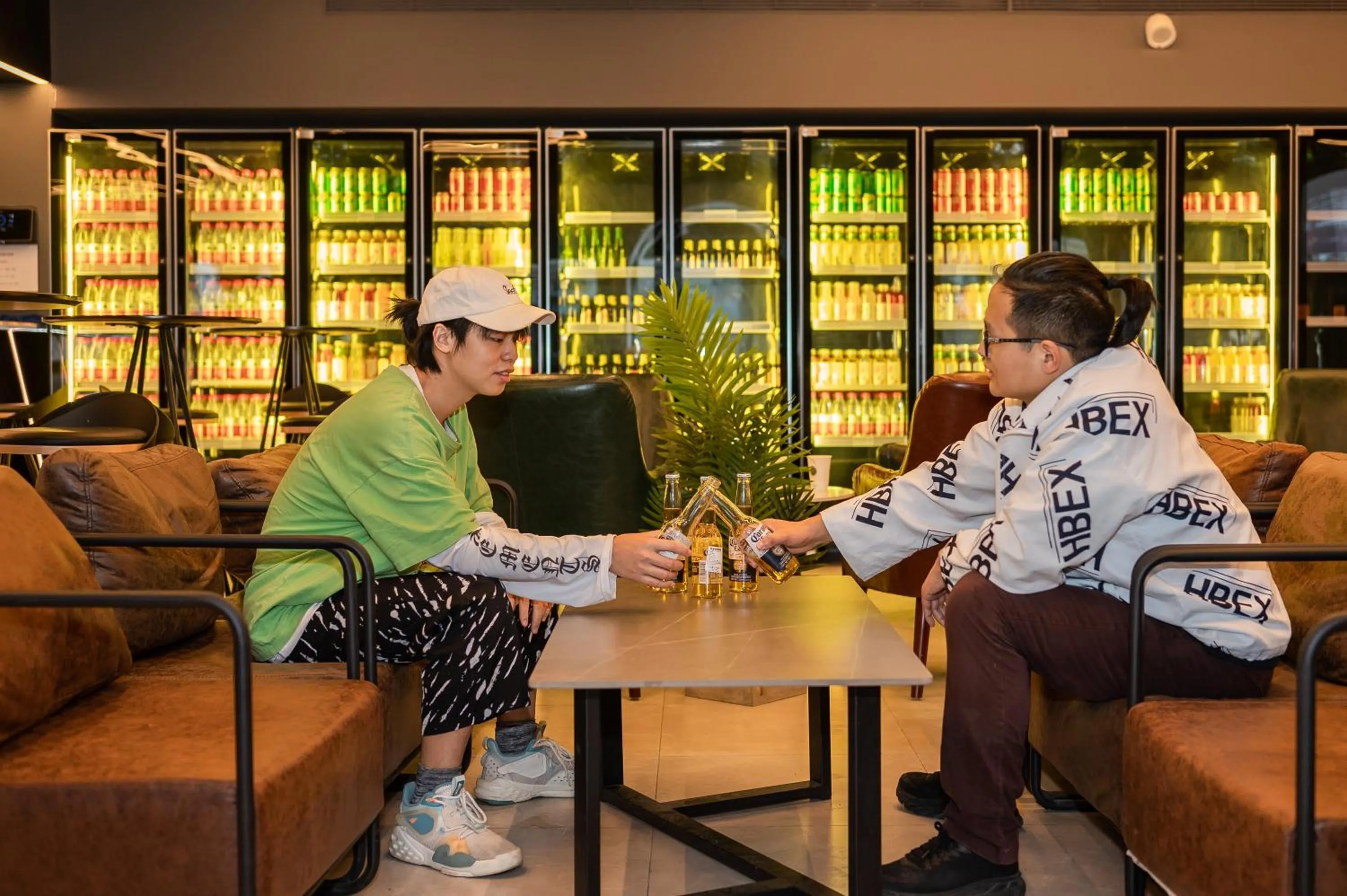 Lounge or bar in Dayin International Youth Hostel - East Nanjing Road & People's Square & The Bund Branch