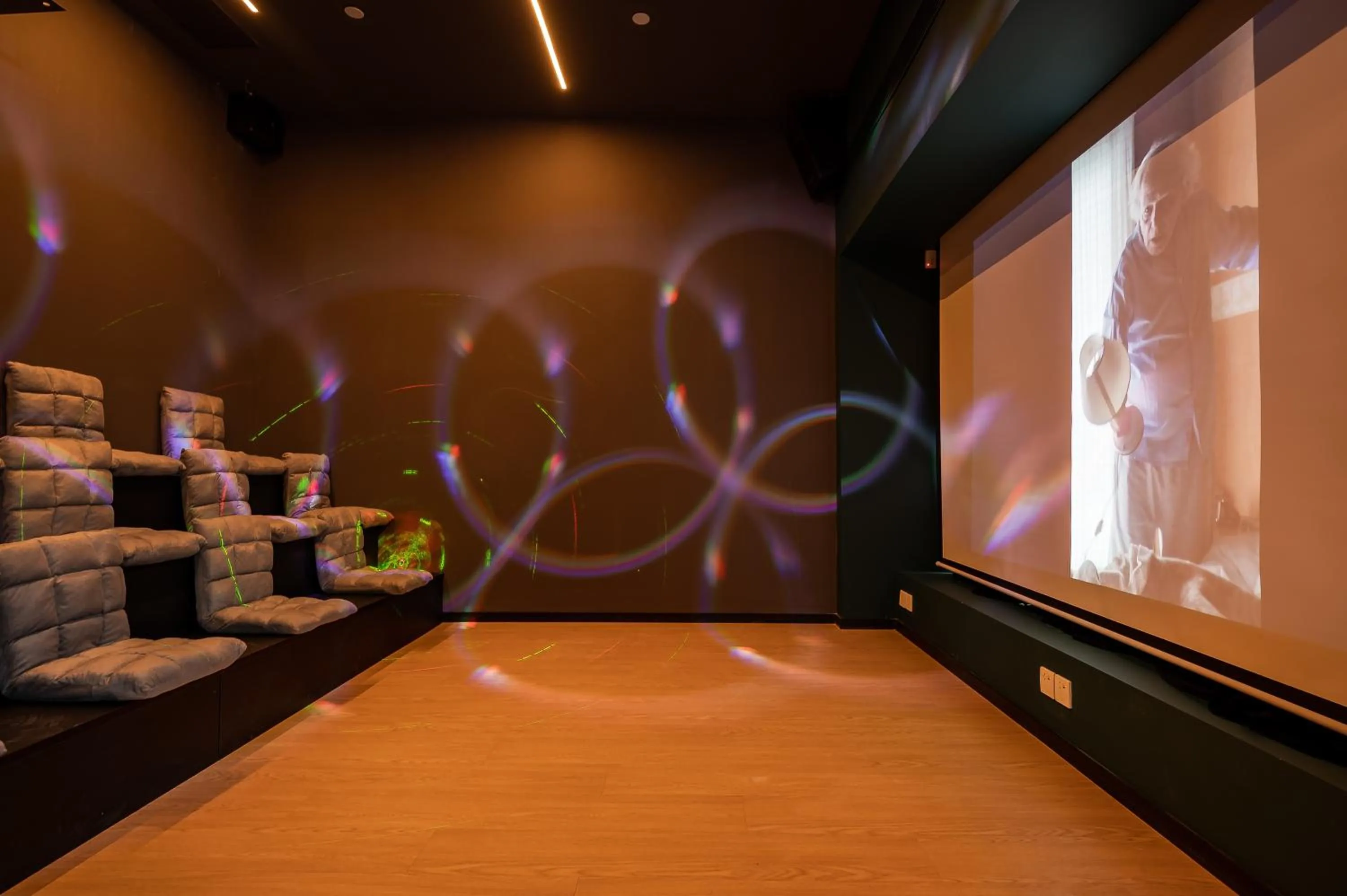 Communal lounge/ TV room, Bed in Dayin International Youth Hostel - East Nanjing Road & People's Square & The Bund Branch