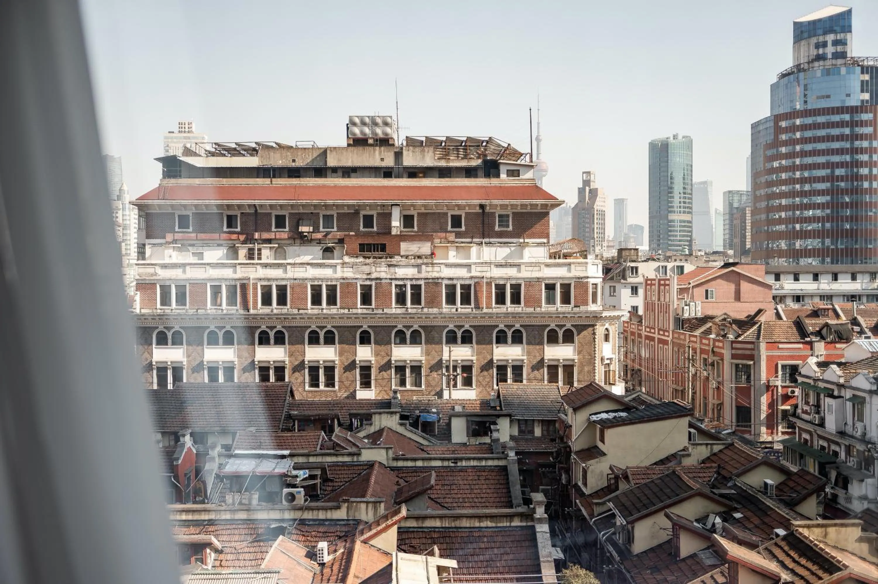 City view in Dayin International Youth Hostel - East Nanjing Road & People's Square & The Bund Branch
