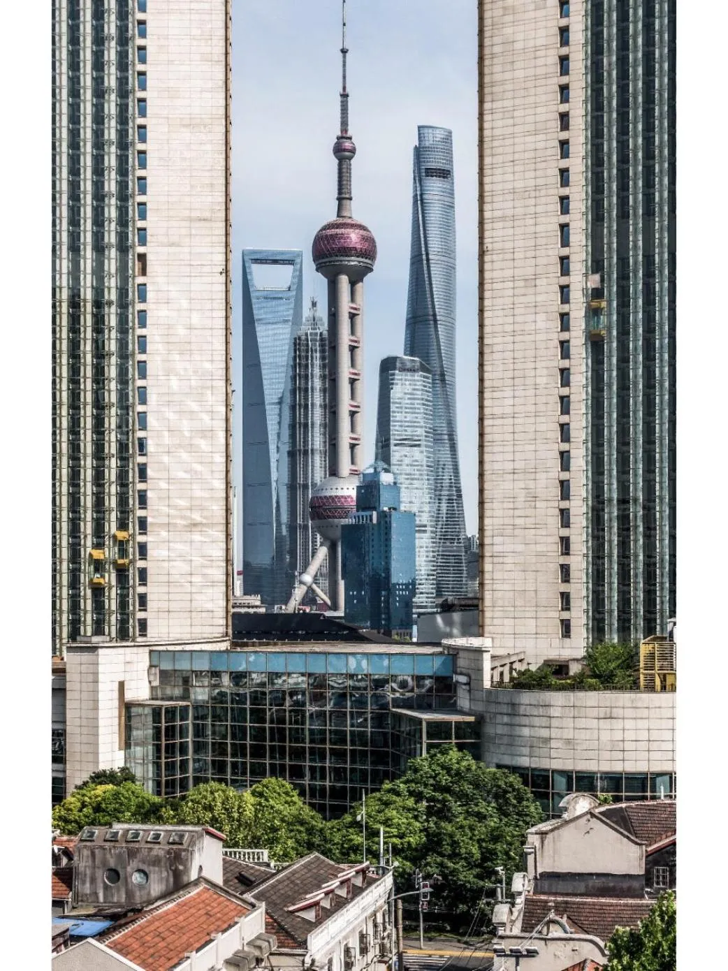 City view in Dayin International Youth Hostel - East Nanjing Road & People's Square & The Bund Branch
