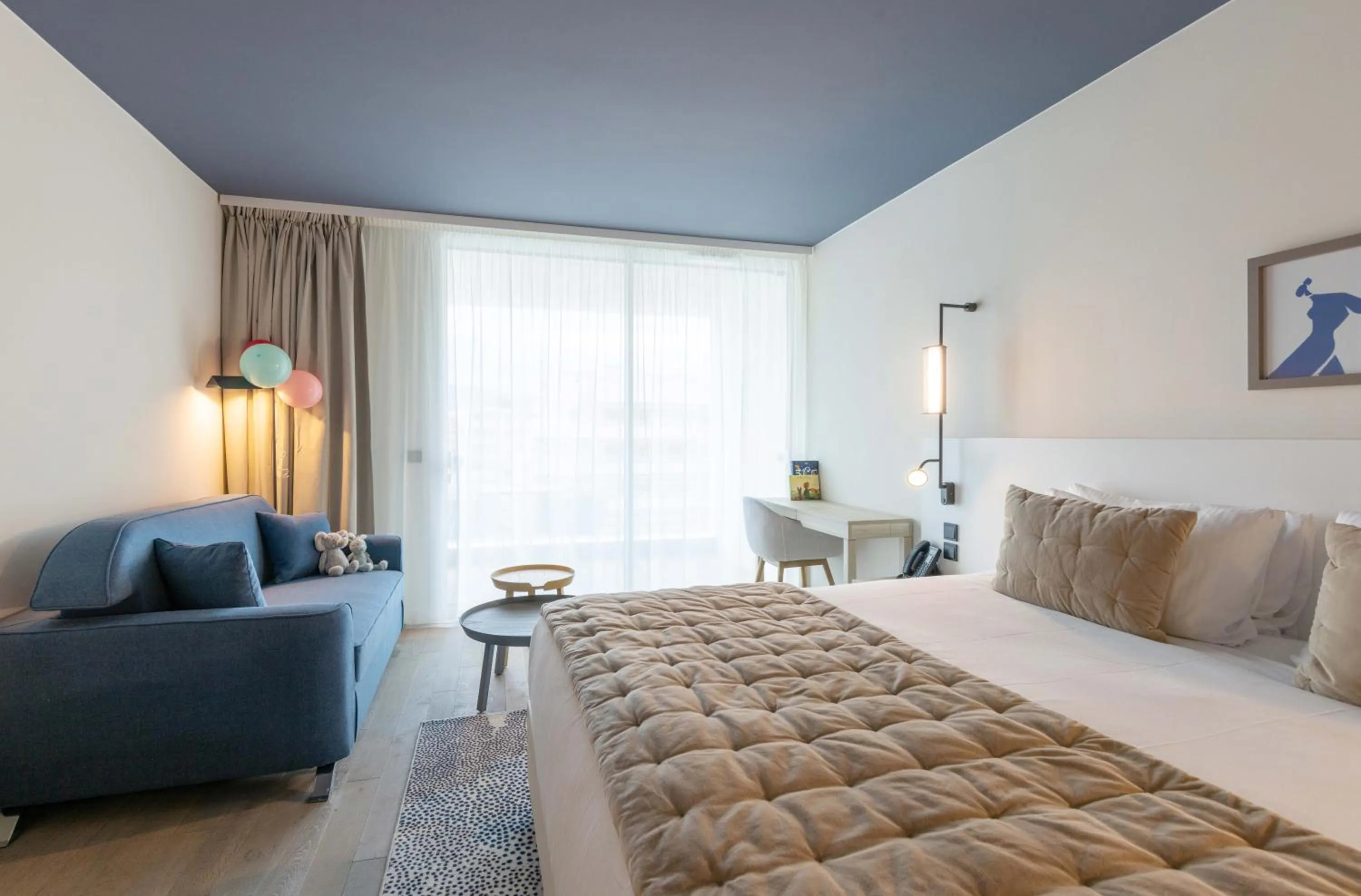 Bedroom, Bed in Hotel Indigo Cagnes-sur-Mer by IHG