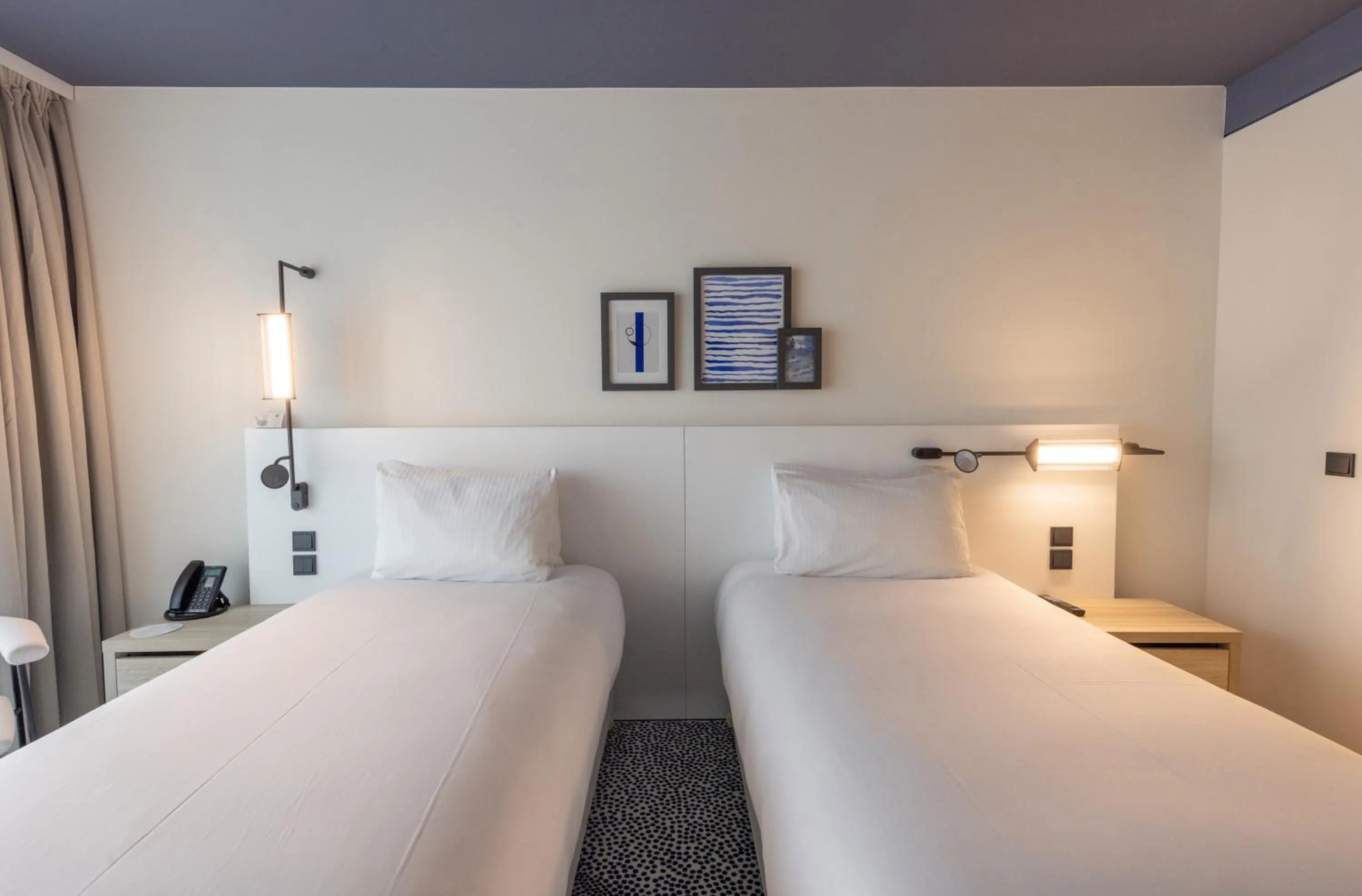 Bed in Hotel Indigo Cagnes-sur-Mer by IHG