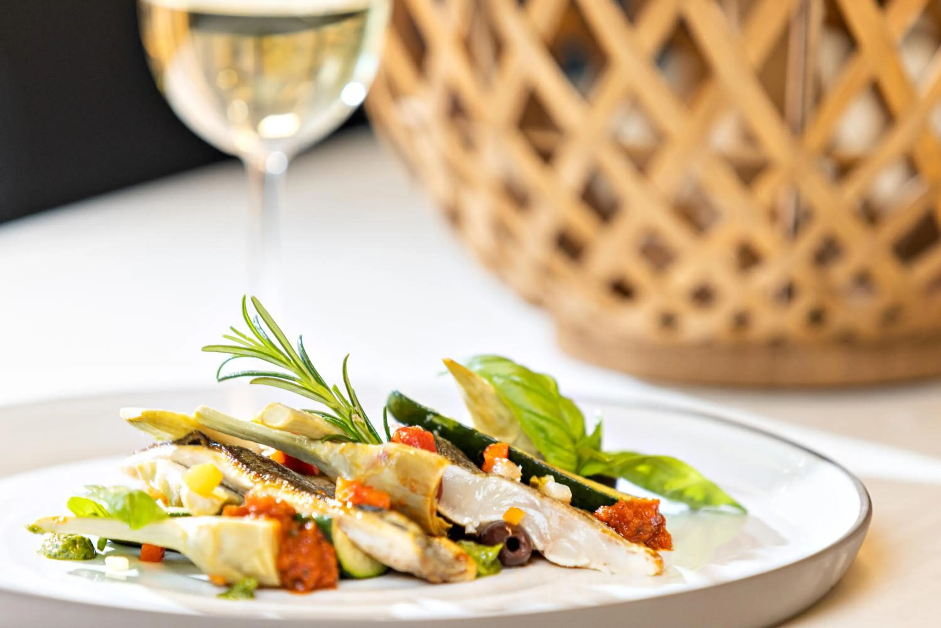 Restaurant/places to eat in Hotel Indigo Cagnes-sur-Mer by IHG