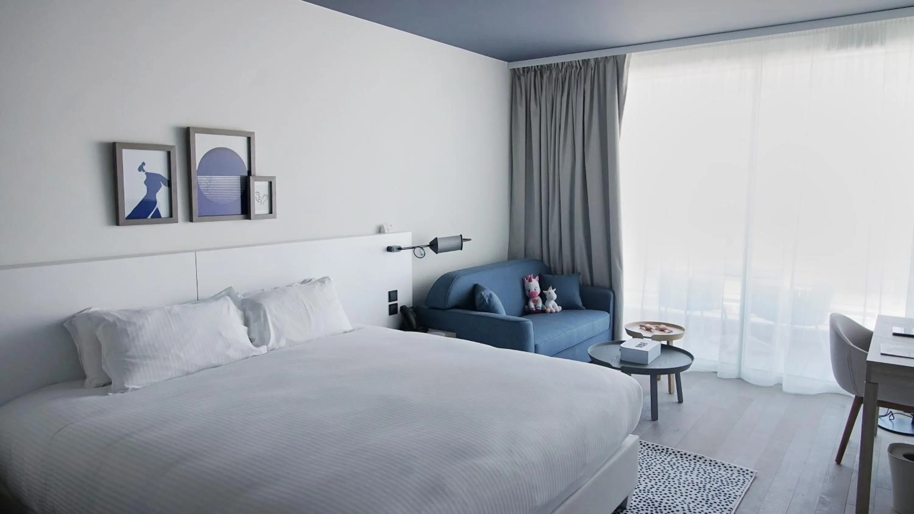 Bedroom, Bed in Hotel Indigo Cagnes-sur-Mer by IHG
