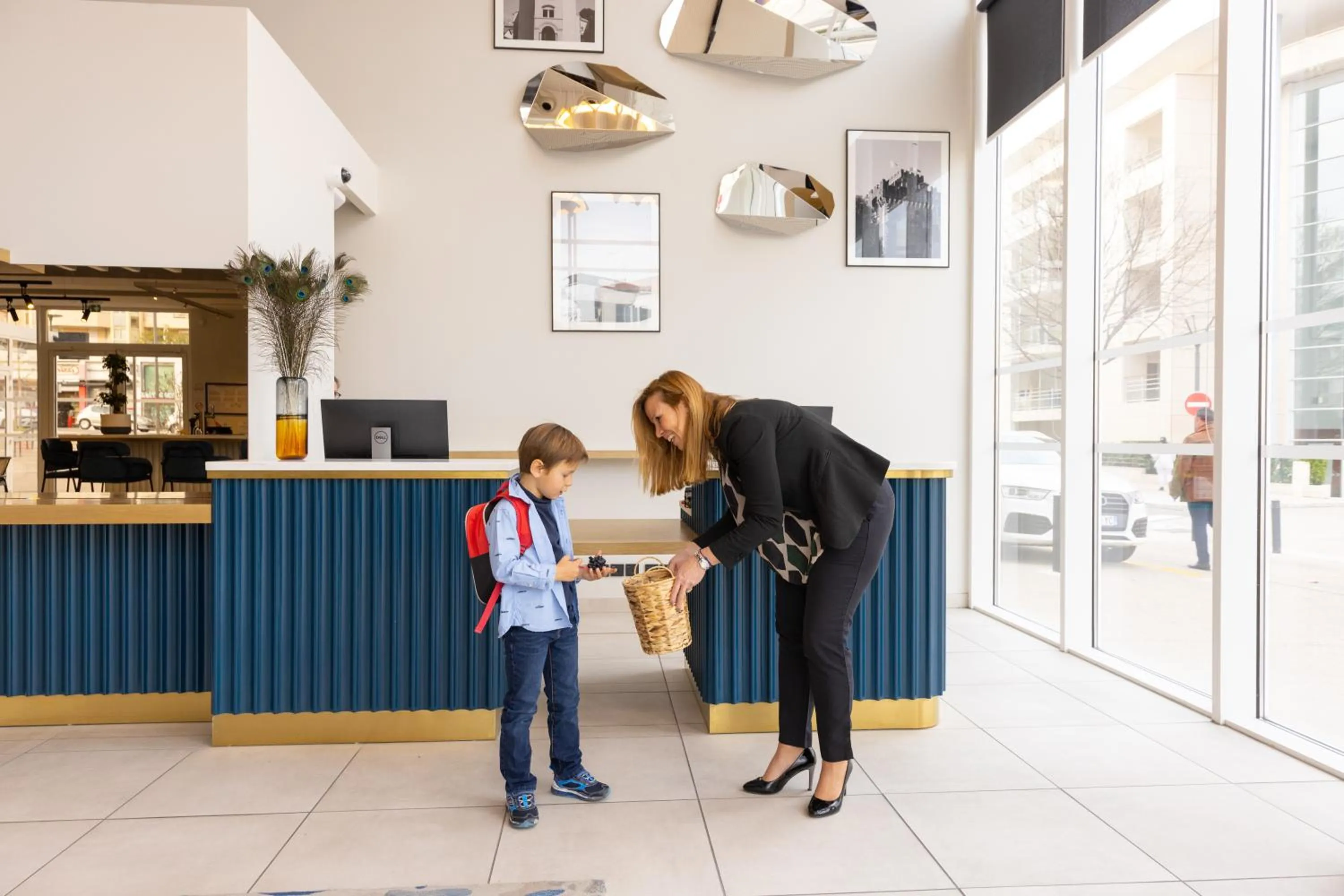 Lobby or reception in Hotel Indigo Cagnes-sur-Mer by IHG
