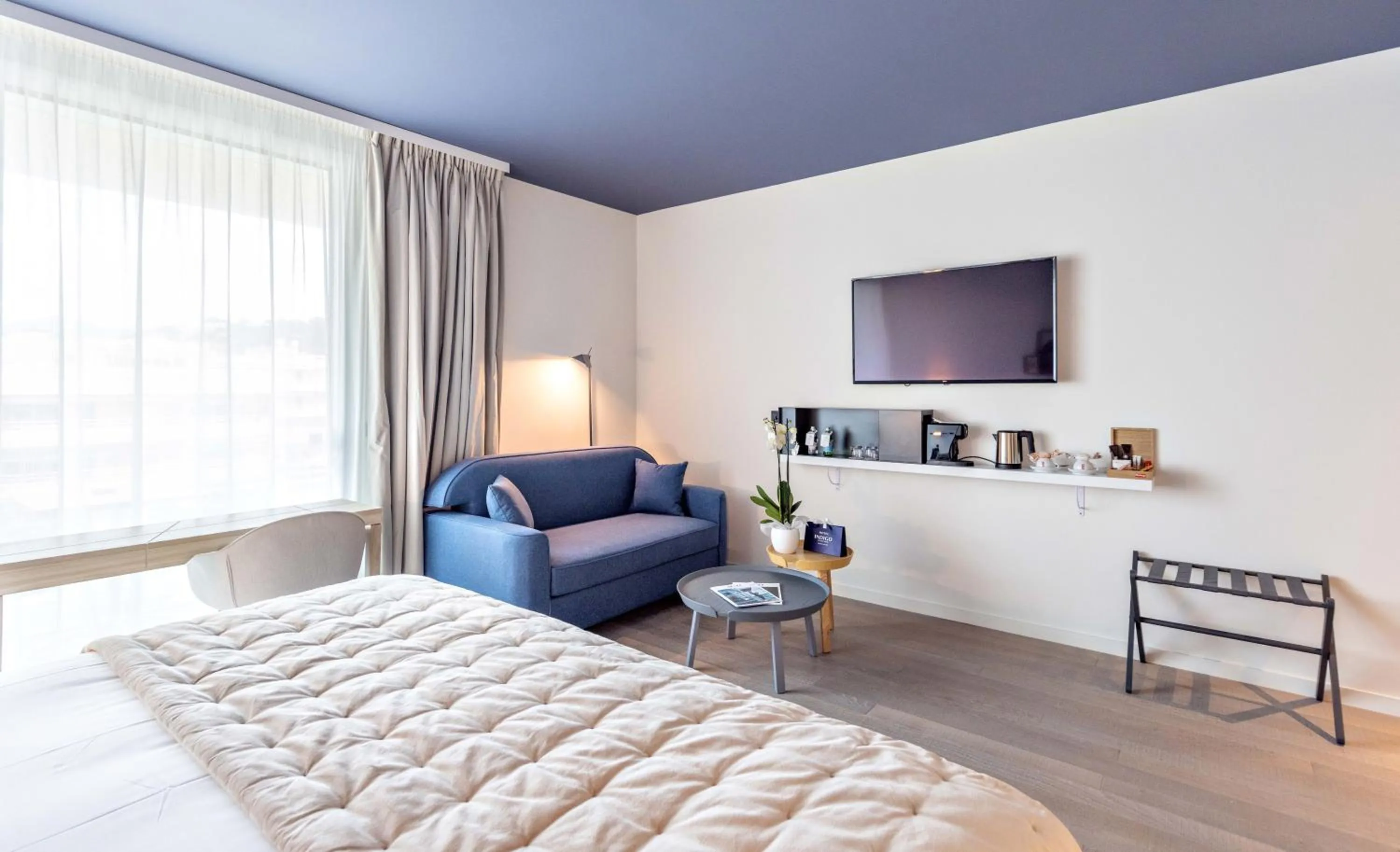 Photo of the whole room, Bed in Hotel Indigo Cagnes-sur-Mer by IHG