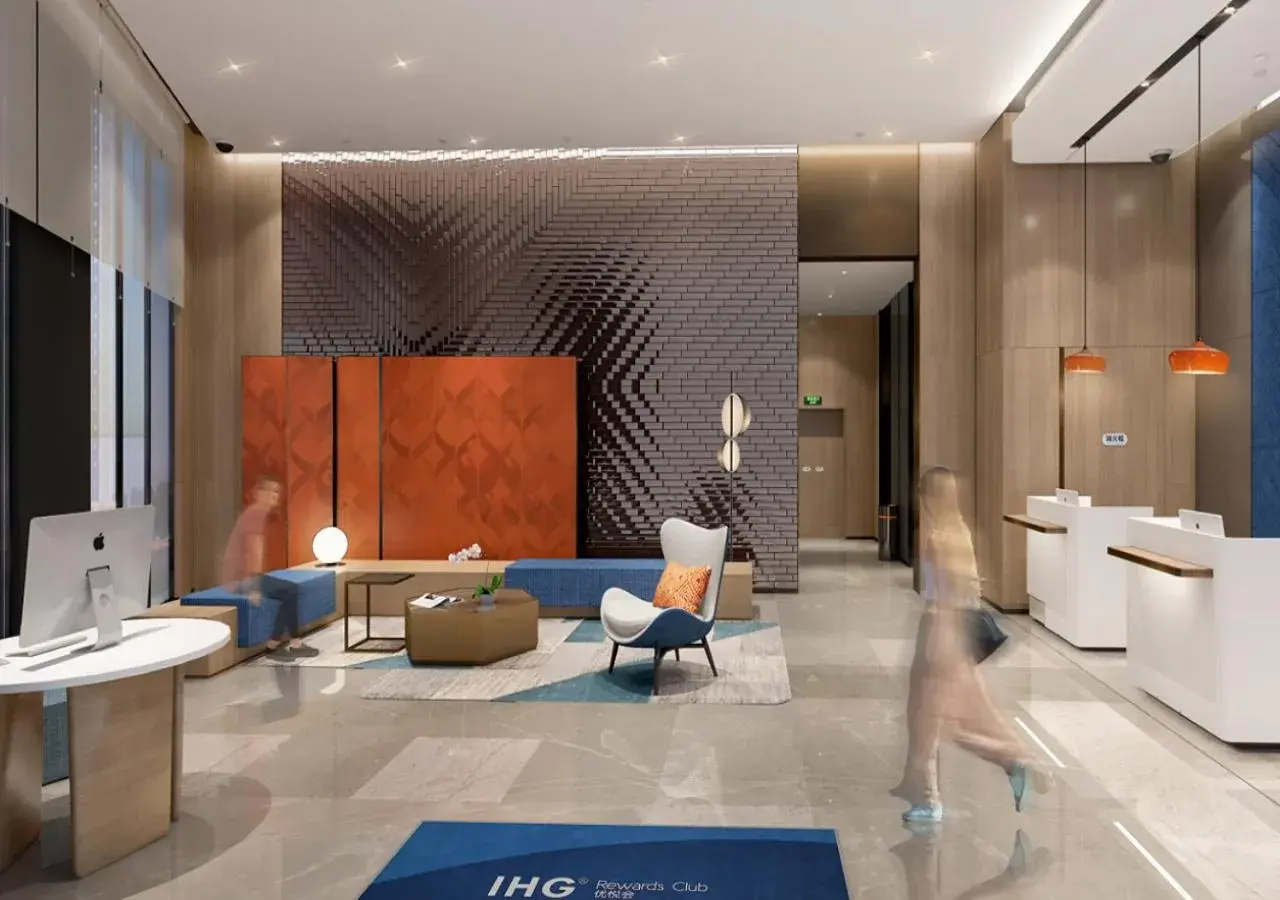 Lobby or reception in Holiday Inn Express Xi'an High Tech South by IHG Lobby or reception in Holiday Inn Express Xi'an High Tech South by IHG