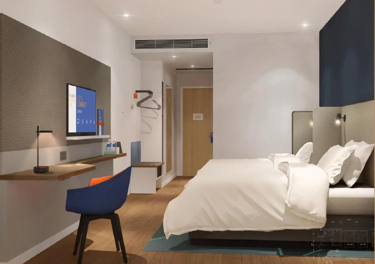 Photo of the whole room, Bed in Holiday Inn Express Xi'an High Tech South by IHG