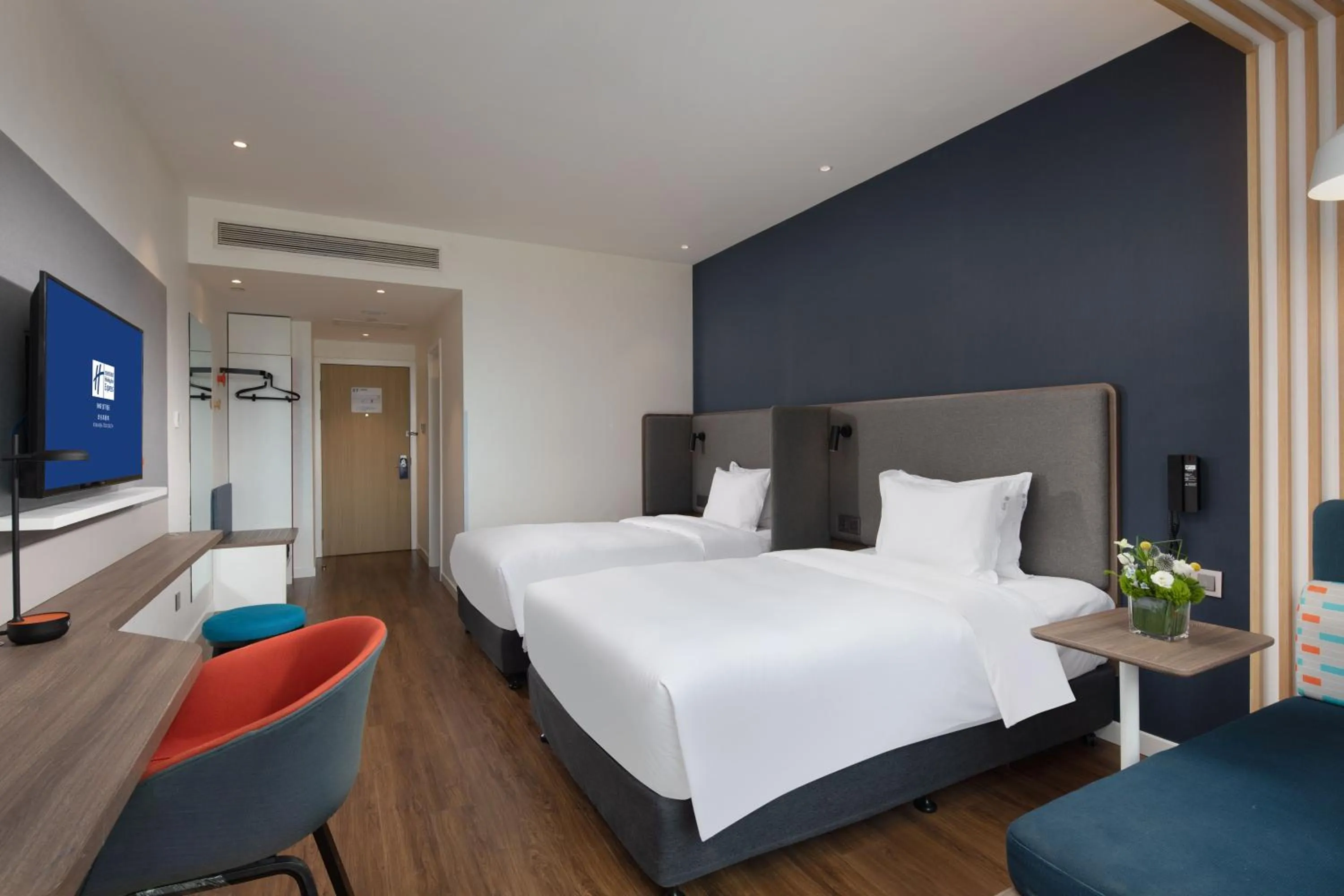 Bed in Holiday Inn Express Xi'an High Tech South by IHG