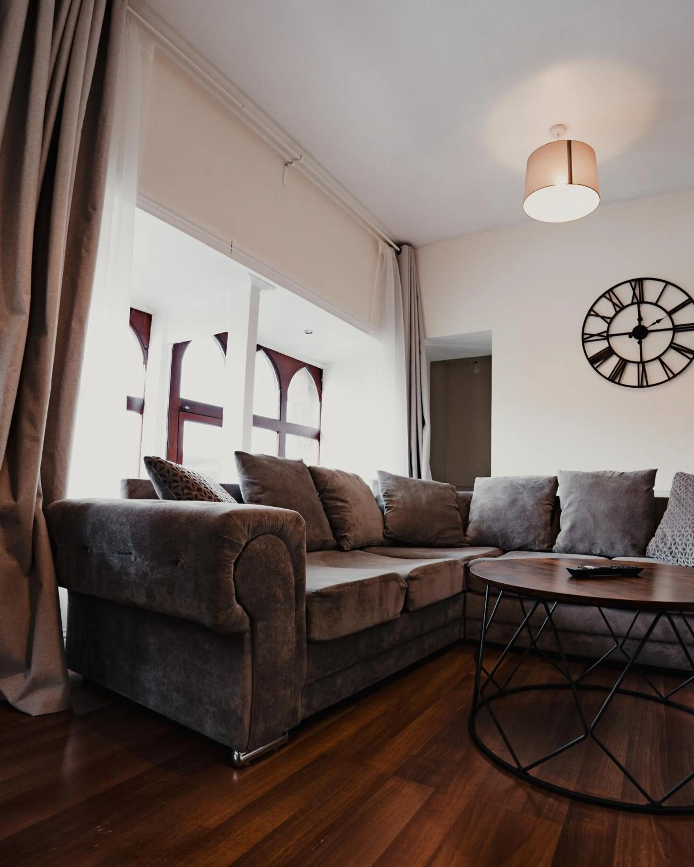 Seating area in Royal Chambers Serviced Apartments