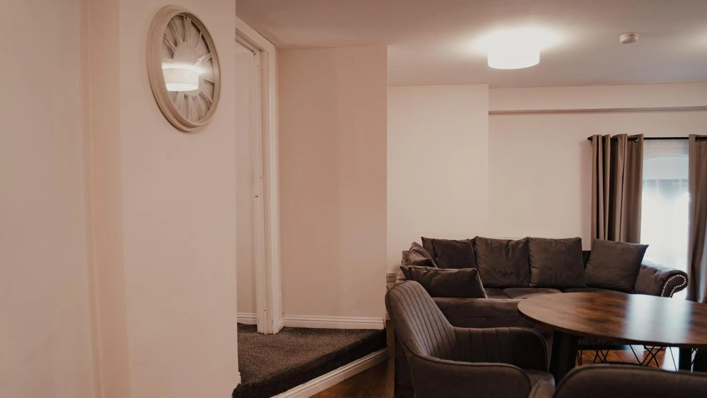 Seating area in Royal Chambers Serviced Apartments