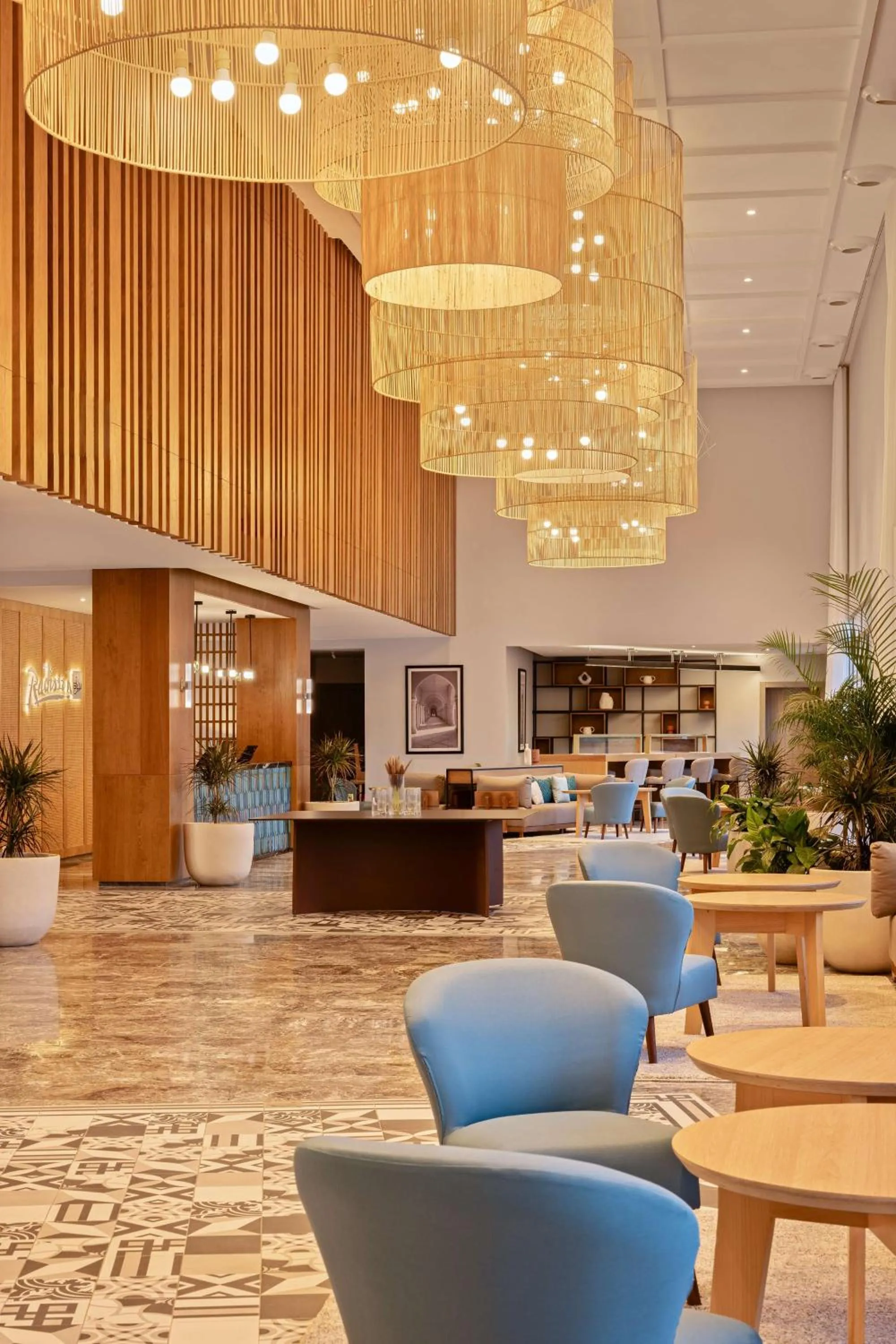 Lobby or reception in Radisson Blu Resort Al Hoceima