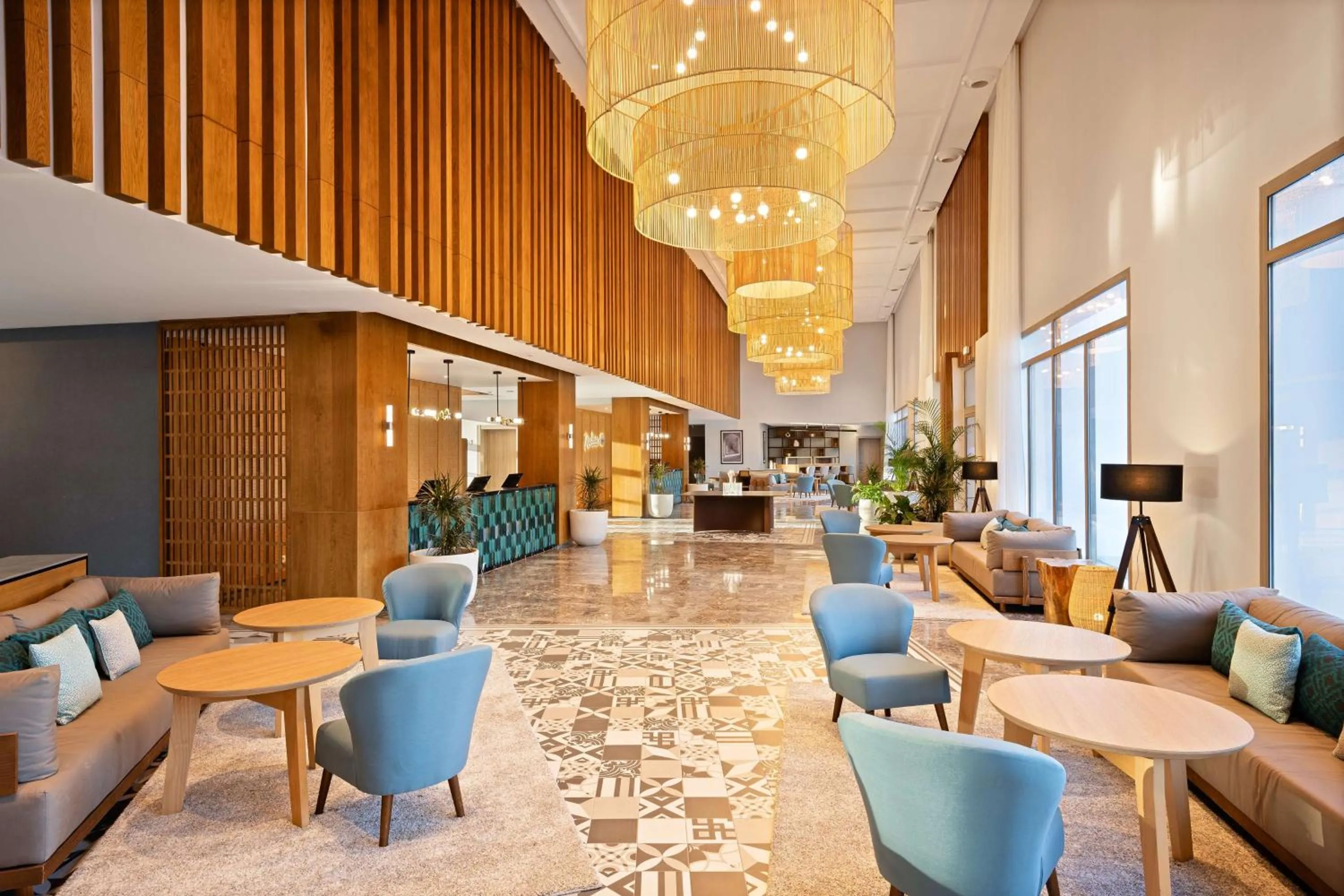 Lobby or reception in Radisson Blu Resort Al Hoceima