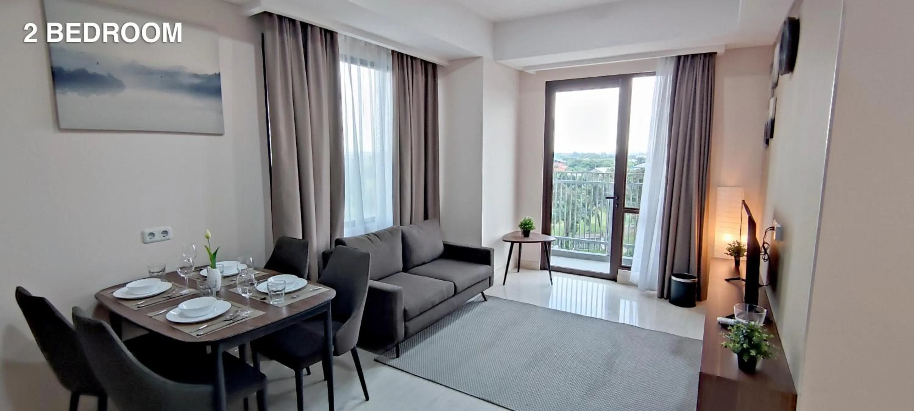 Living room in Kawana Golf Residence