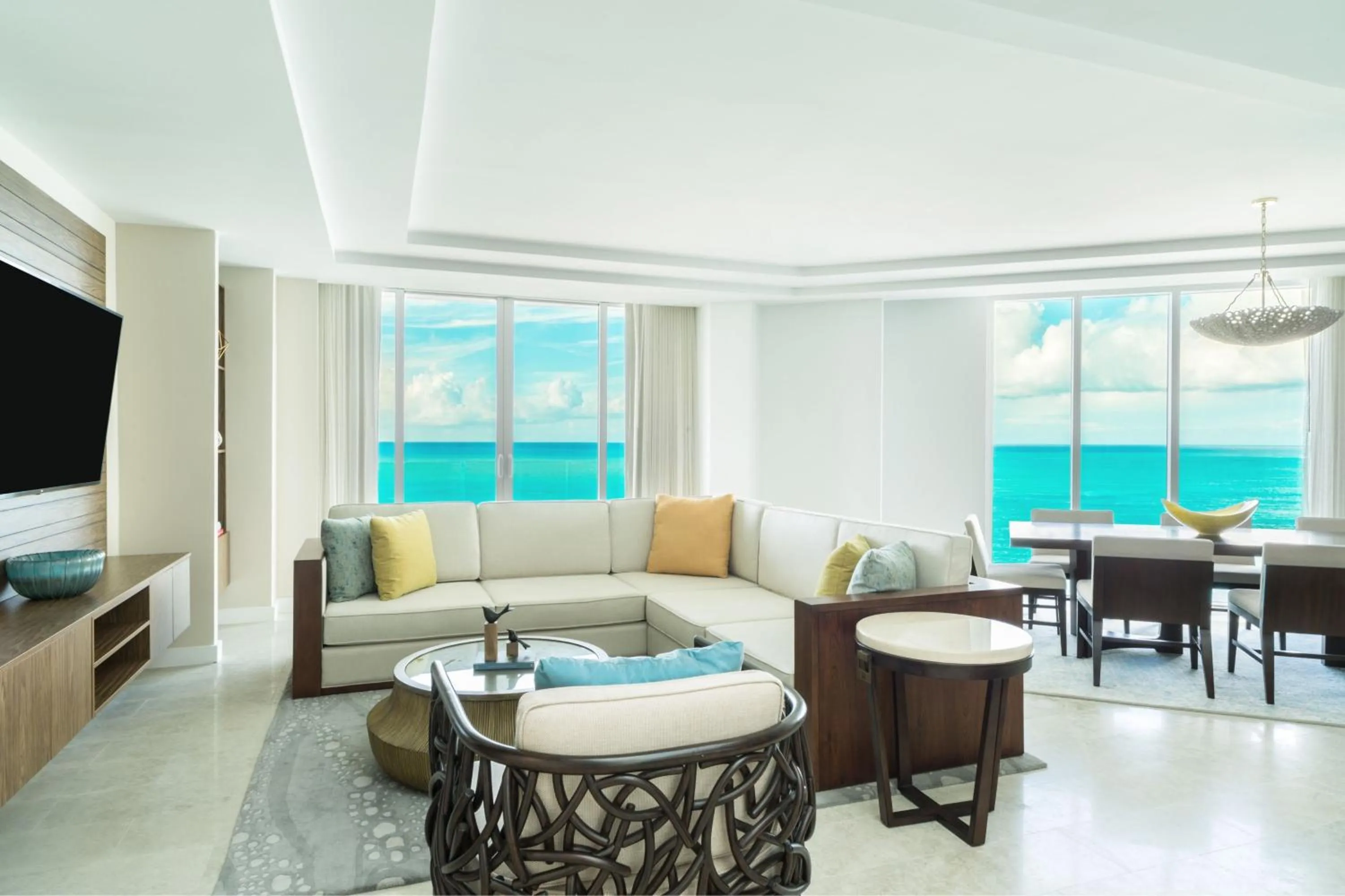 Bedroom in The Ritz-Carlton Residences, Turks & Caicos