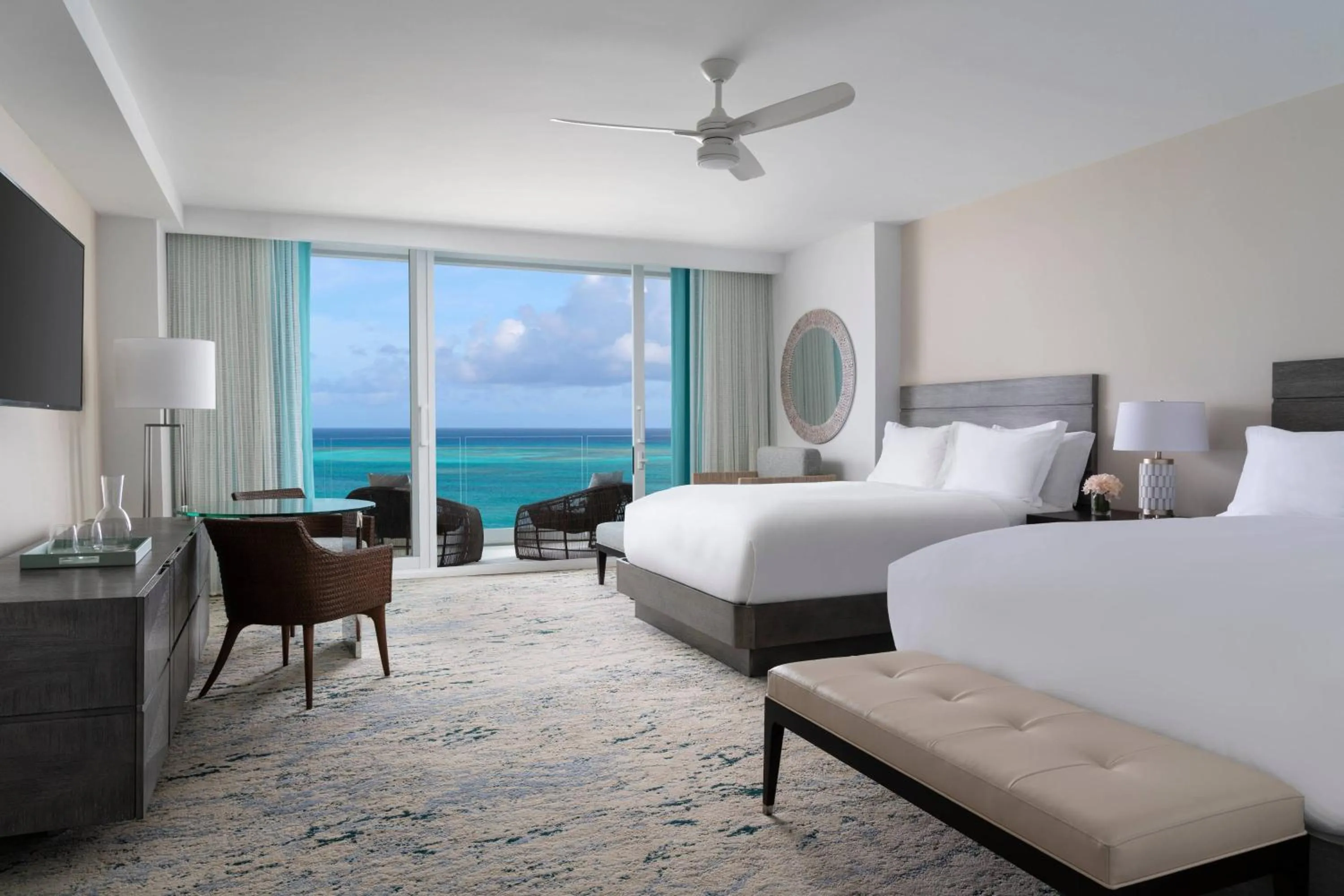 Bedroom, Bed in The Ritz-Carlton Residences, Turks & Caicos