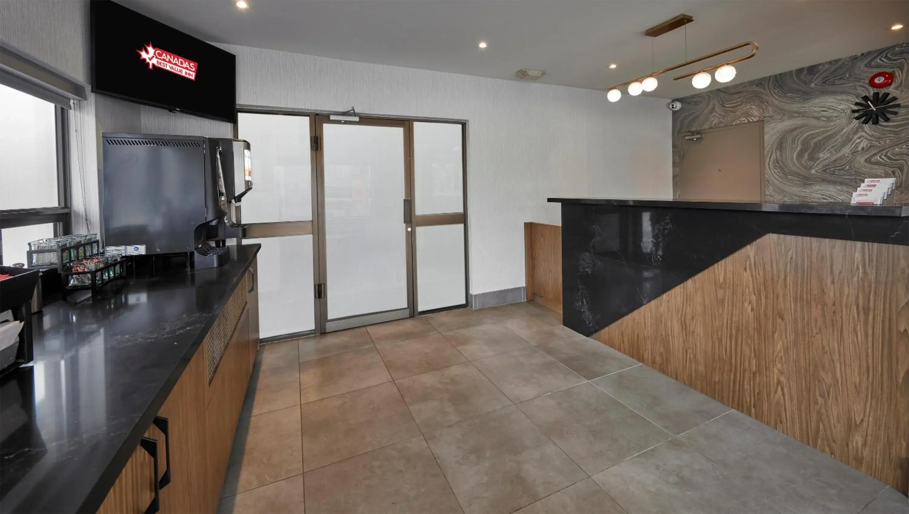 Lobby or reception in Canadas Best Value Inn Toronto Lobby or reception in Canadas Best Value Inn Toronto