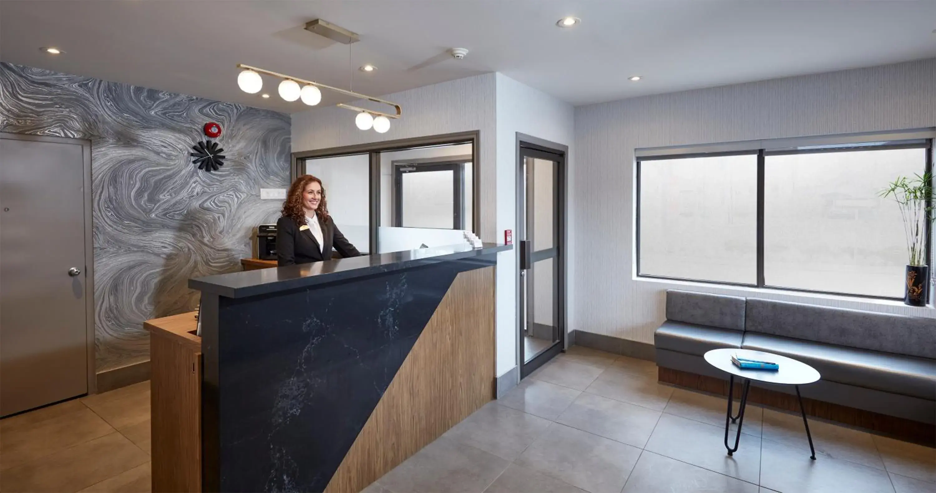 Lobby or reception in Canadas Best Value Inn Toronto Lobby or reception in Canadas Best Value Inn Toronto