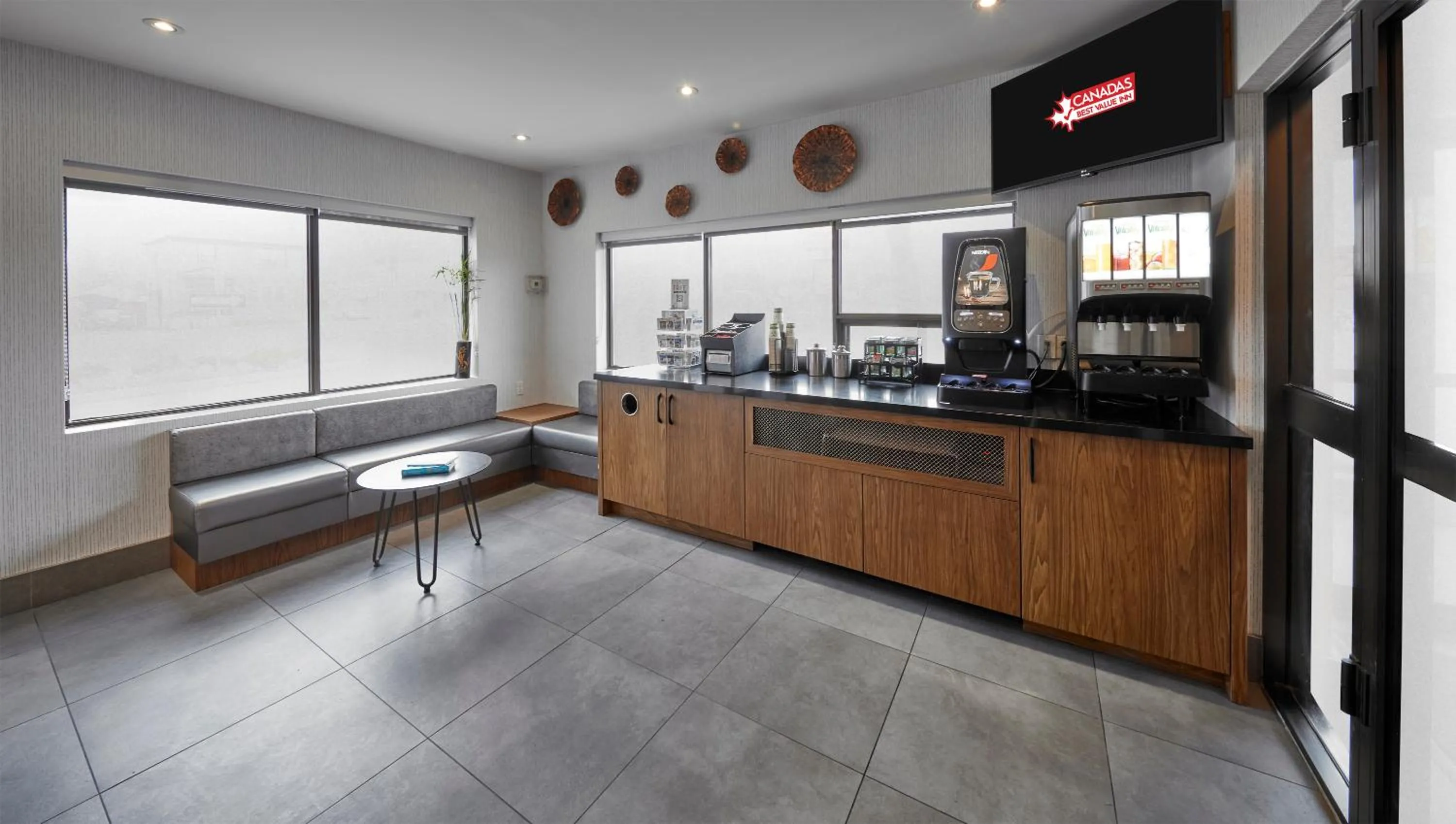 Lobby or reception in Canadas Best Value Inn Toronto