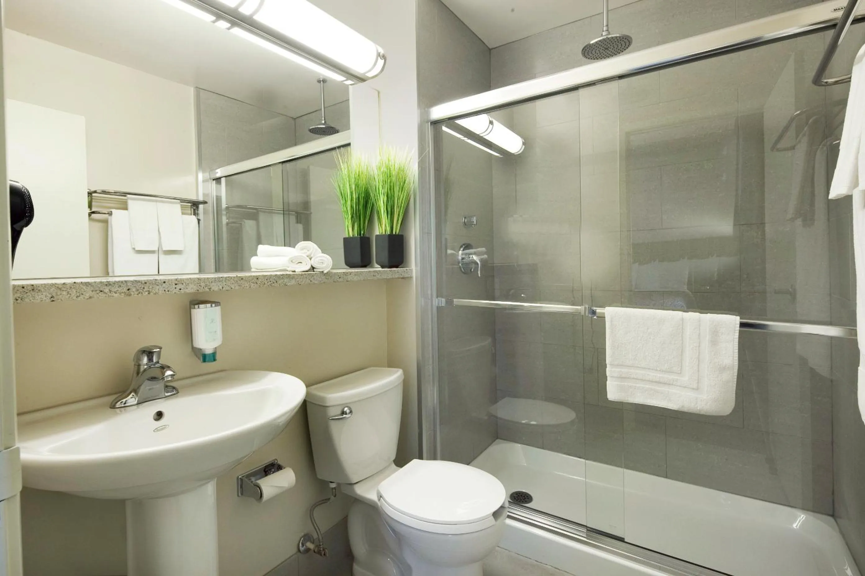 Bathroom in Canadas Best Value Inn Toronto