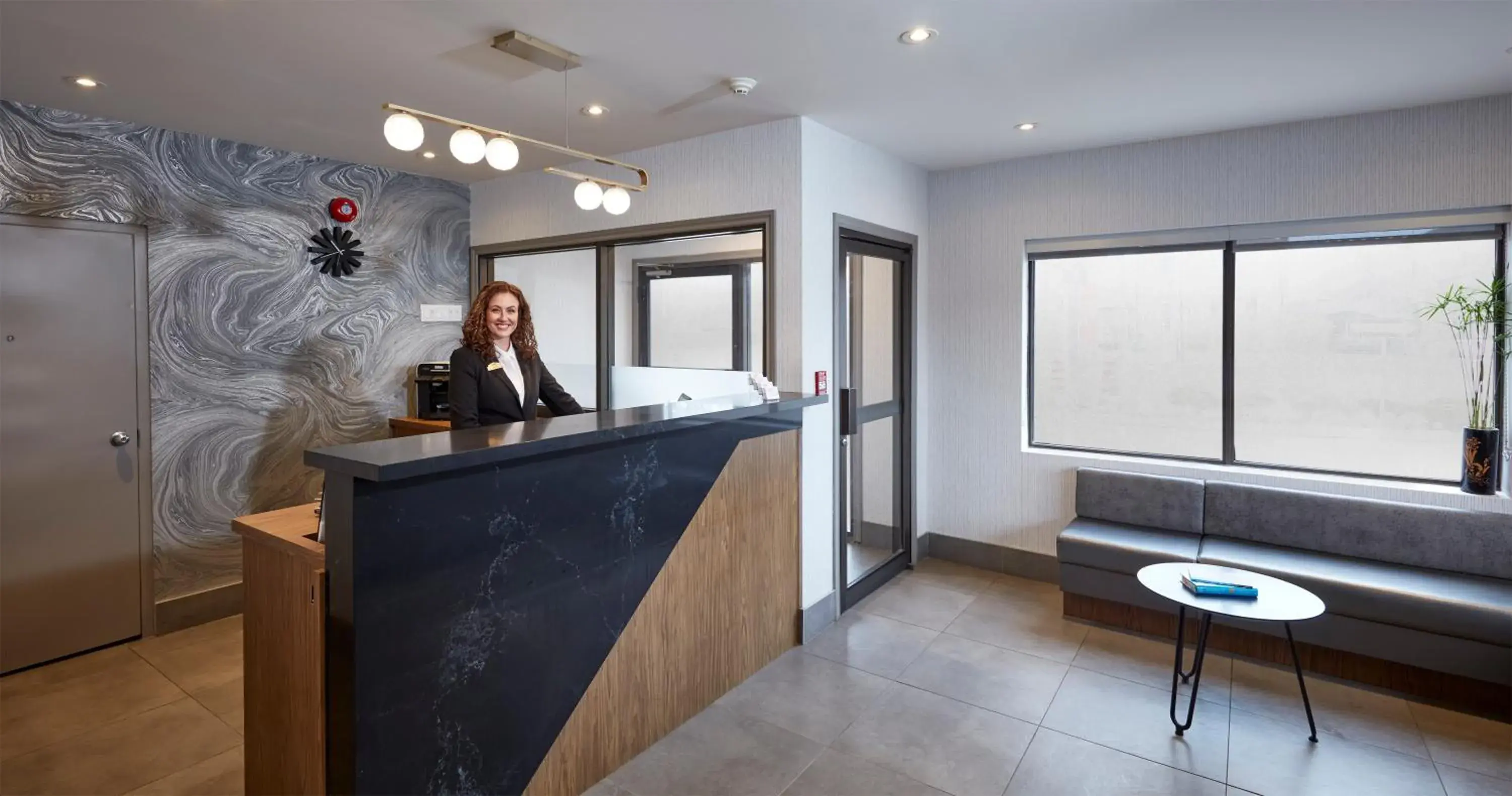 Lobby or reception in Canadas Best Value Inn Toronto Lobby or reception in Canadas Best Value Inn Toronto