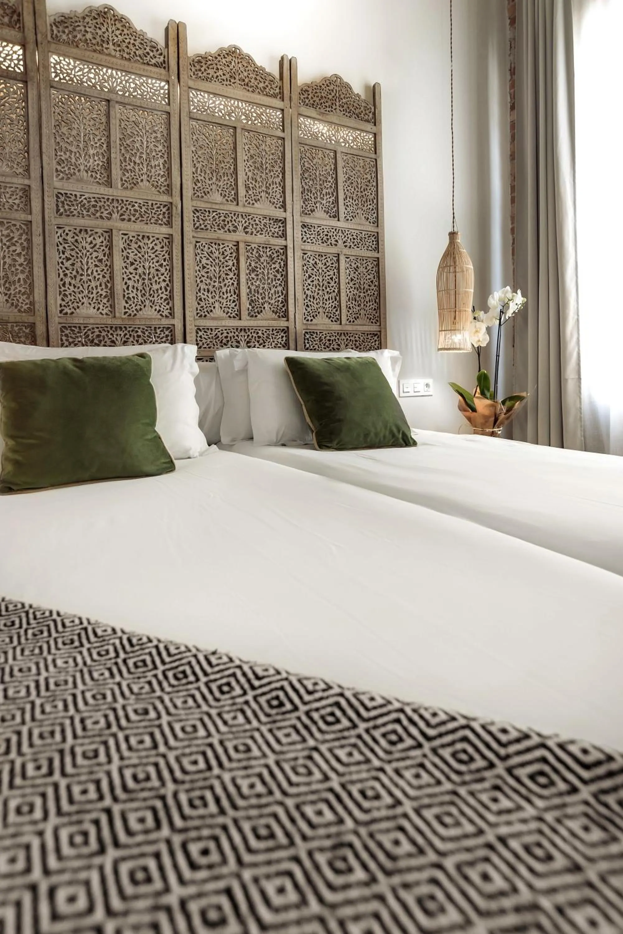 Bed in Hotel La Casa de Los Mosaicos by Maxi Hoteles